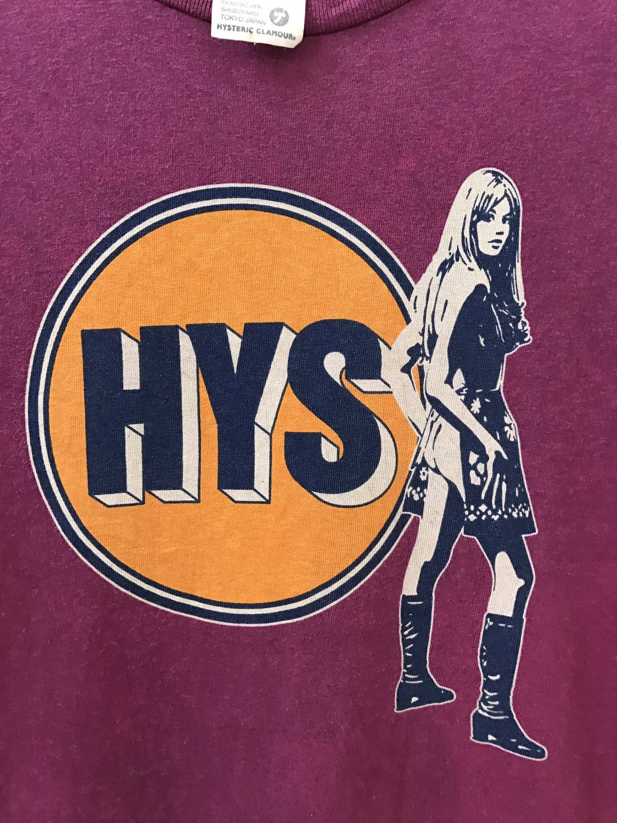Hysteric Glamour Vintage Hysteric Glamour Made in Japan Long Sleeve t shirt Size US S / EU 44-46 / 1 - 3 Thumbnail