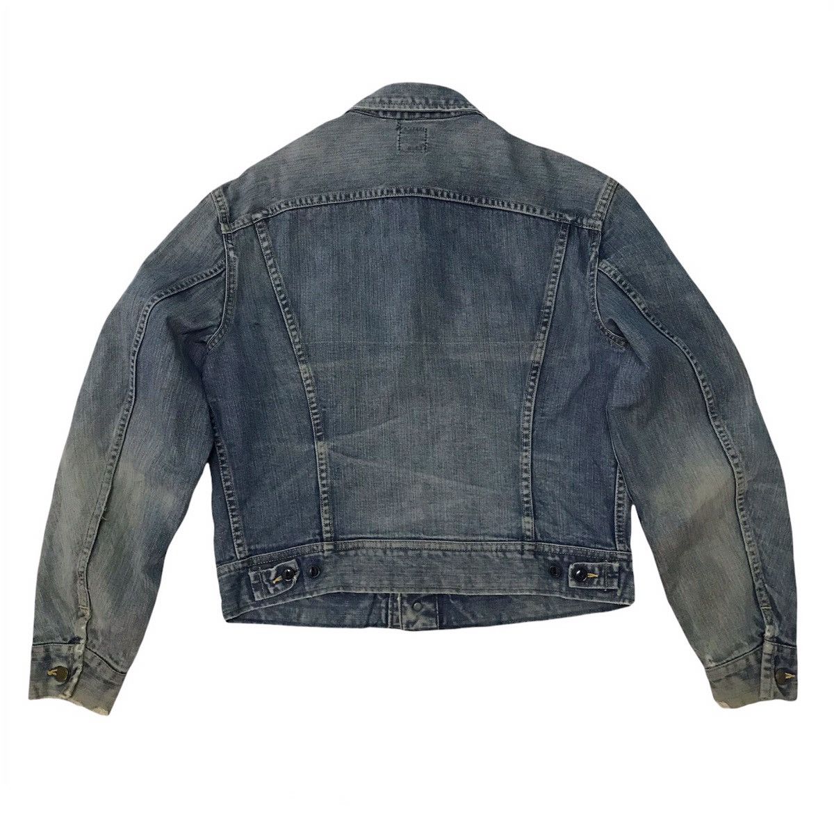 Lee Vintage 70s Lee Denim Trucker Jacket Union Made in Usa Size US M / EU 48-50 / 2 - 2 Thumbnail
