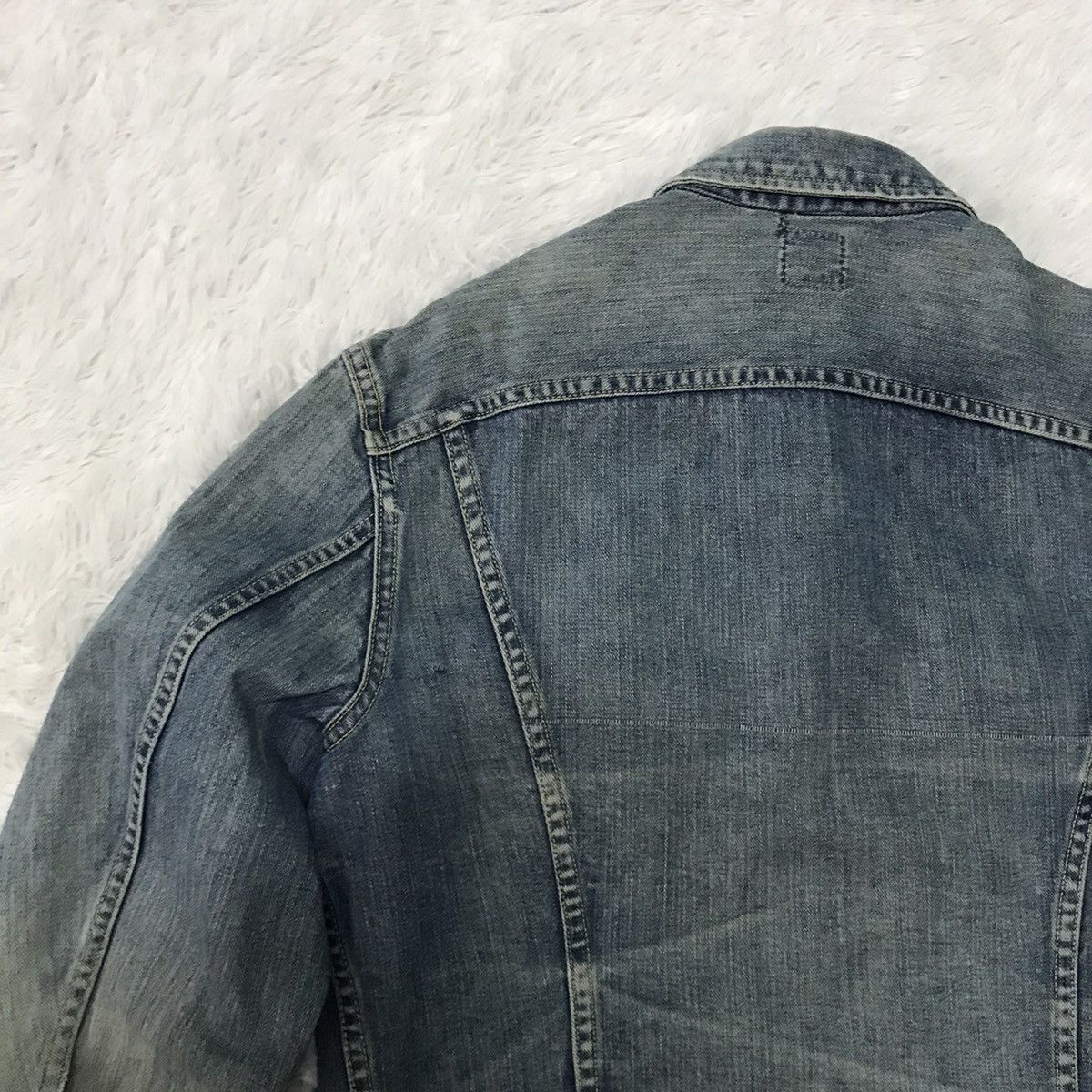 Lee Vintage 70s Lee Denim Trucker Jacket Union Made in Usa Size US M / EU 48-50 / 2 - 14 Thumbnail