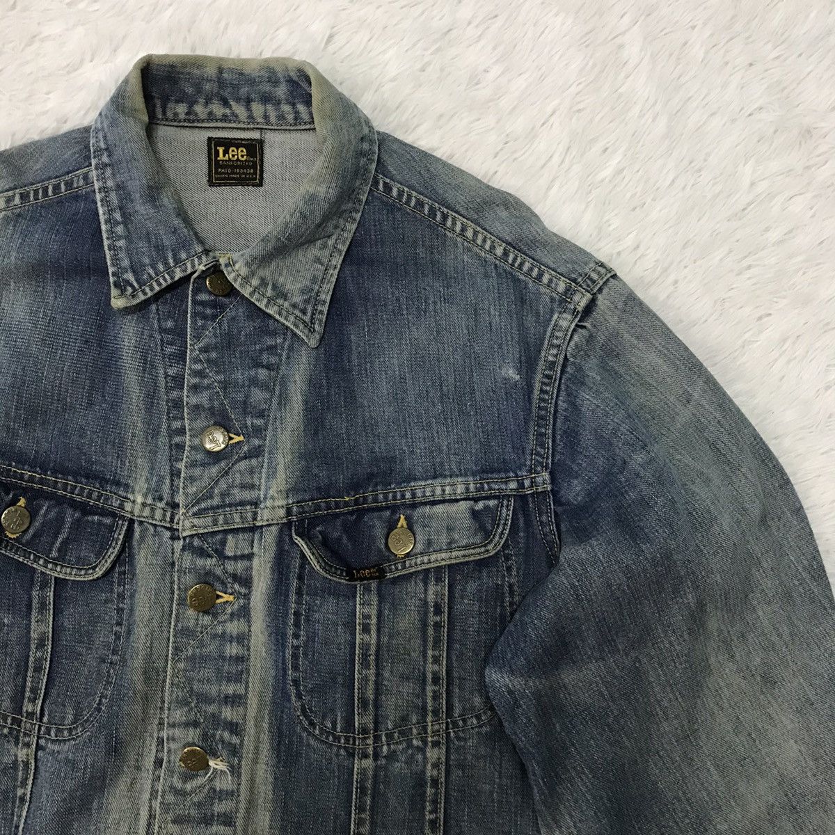 Lee Vintage 70s Lee Denim Trucker Jacket Union Made in Usa Size US M / EU 48-50 / 2 - 5 Thumbnail