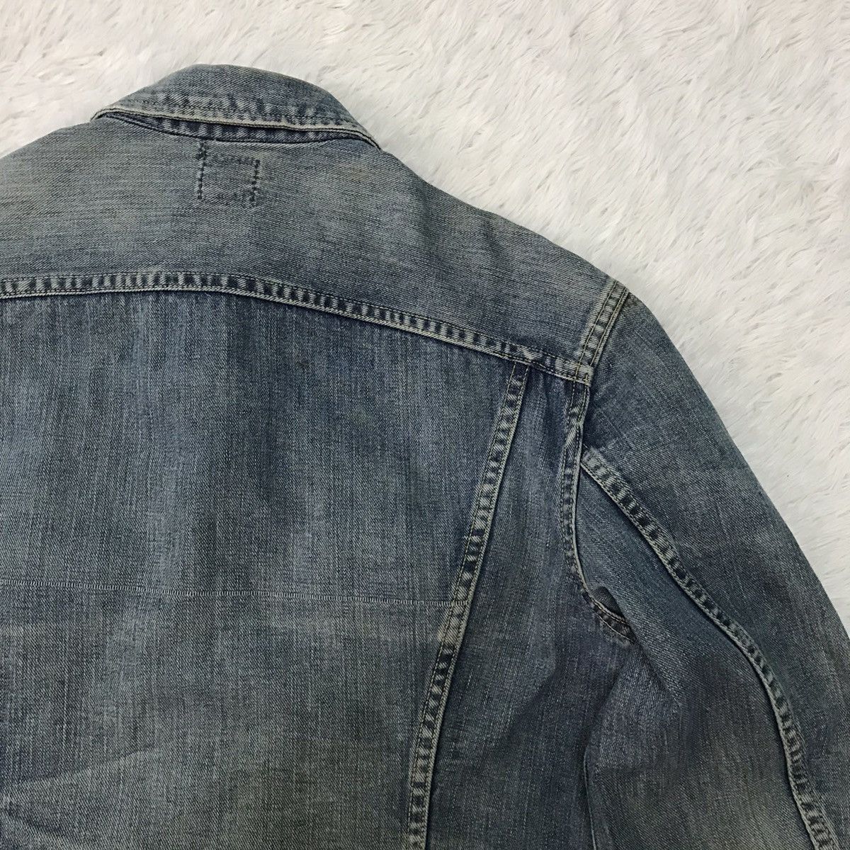 Lee Vintage 70s Lee Denim Trucker Jacket Union Made in Usa Size US M / EU 48-50 / 2 - 13 Thumbnail