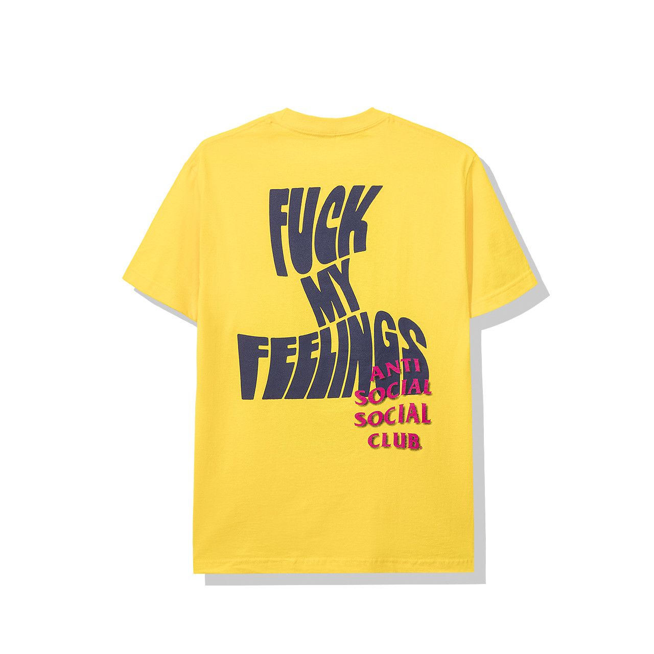Anti Social Social Club Chatsworthy Yellow Tee ASSC DS