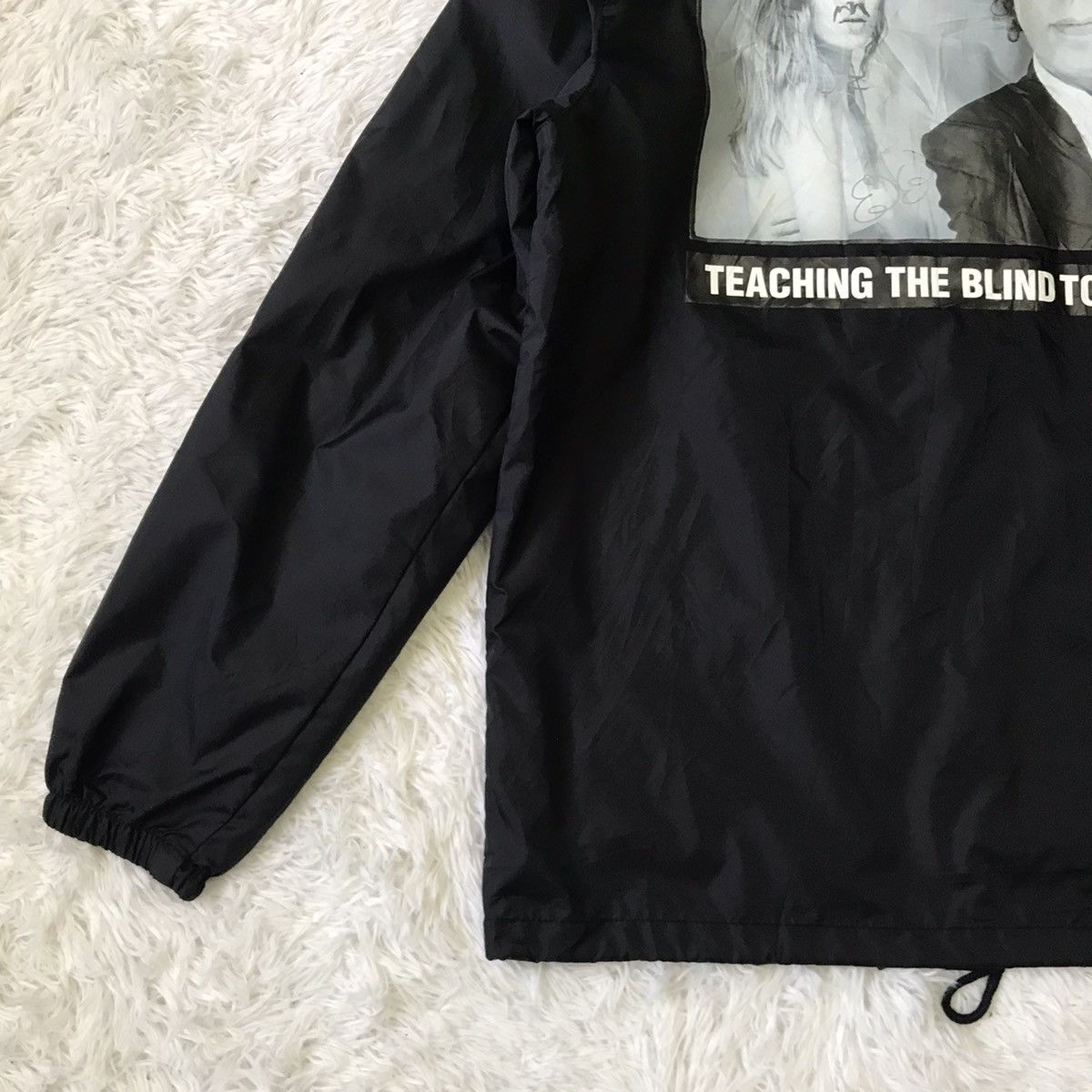 Japanese Brand Godlis Teaching The Blind To See Nylon Jacket Size US M / EU 48-50 / 2 - 8 Thumbnail
