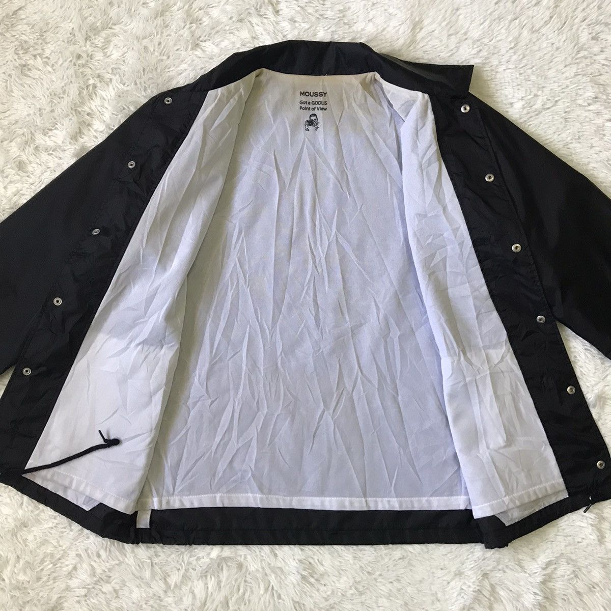 Japanese Brand Godlis Teaching The Blind To See Nylon Jacket Size US M / EU 48-50 / 2 - 16 Thumbnail
