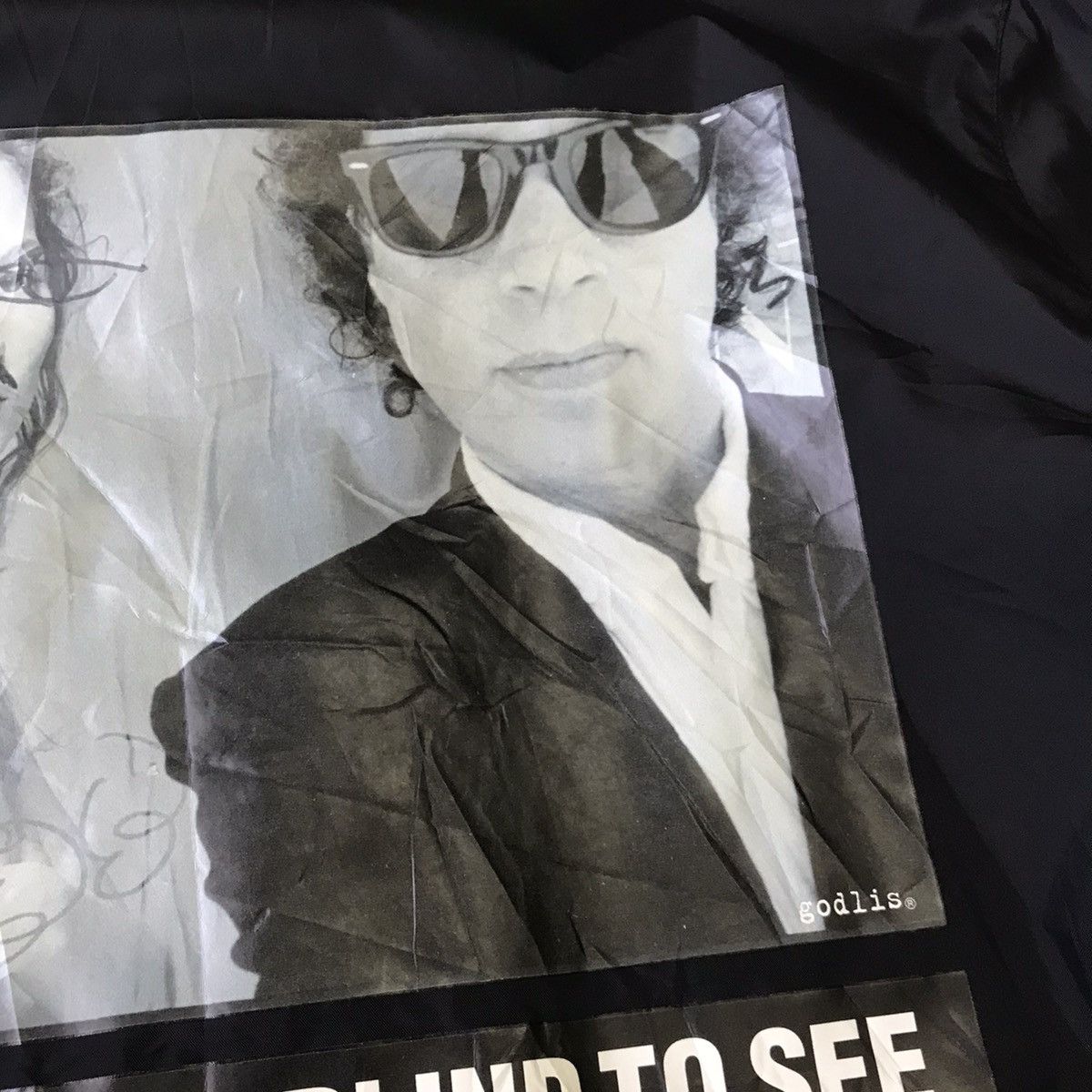 Japanese Brand Godlis Teaching The Blind To See Nylon Jacket Size US M / EU 48-50 / 2 - 14 Thumbnail