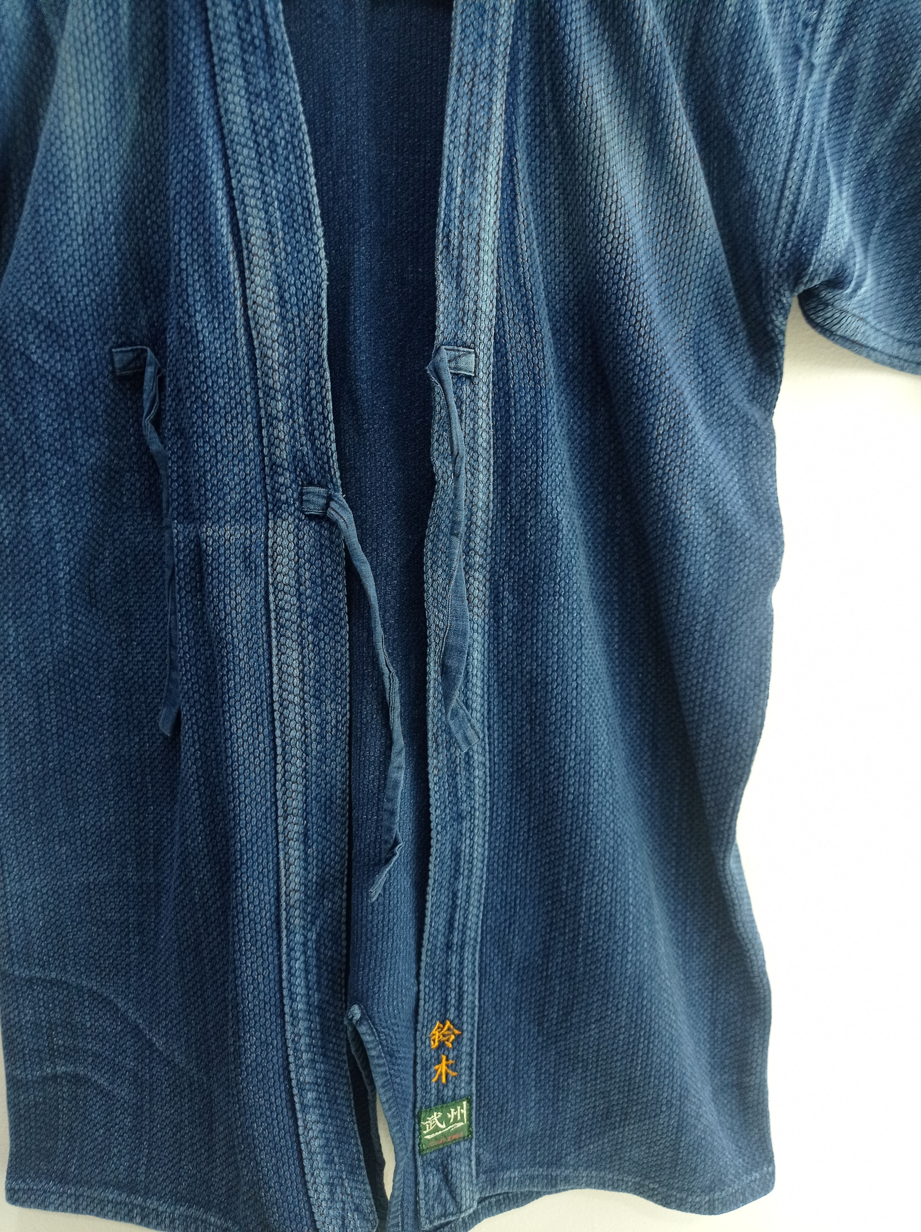 Japanese Brand Vintage Kimono Indigo Boro Size US M / EU 48-50 / 2 - 7 Thumbnail