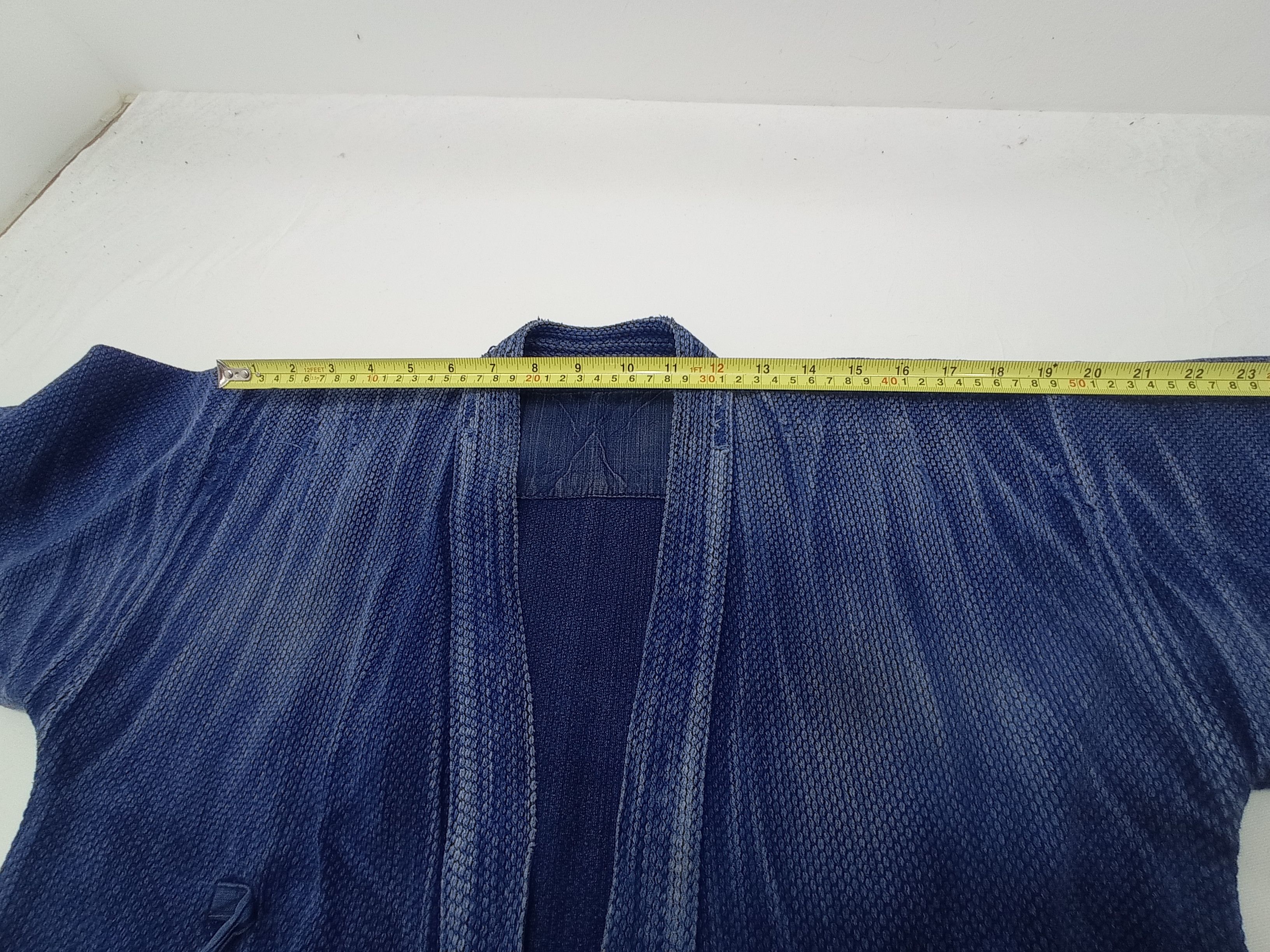 Japanese Brand Vintage Kimono Indigo Boro Size US M / EU 48-50 / 2 - 10 Thumbnail