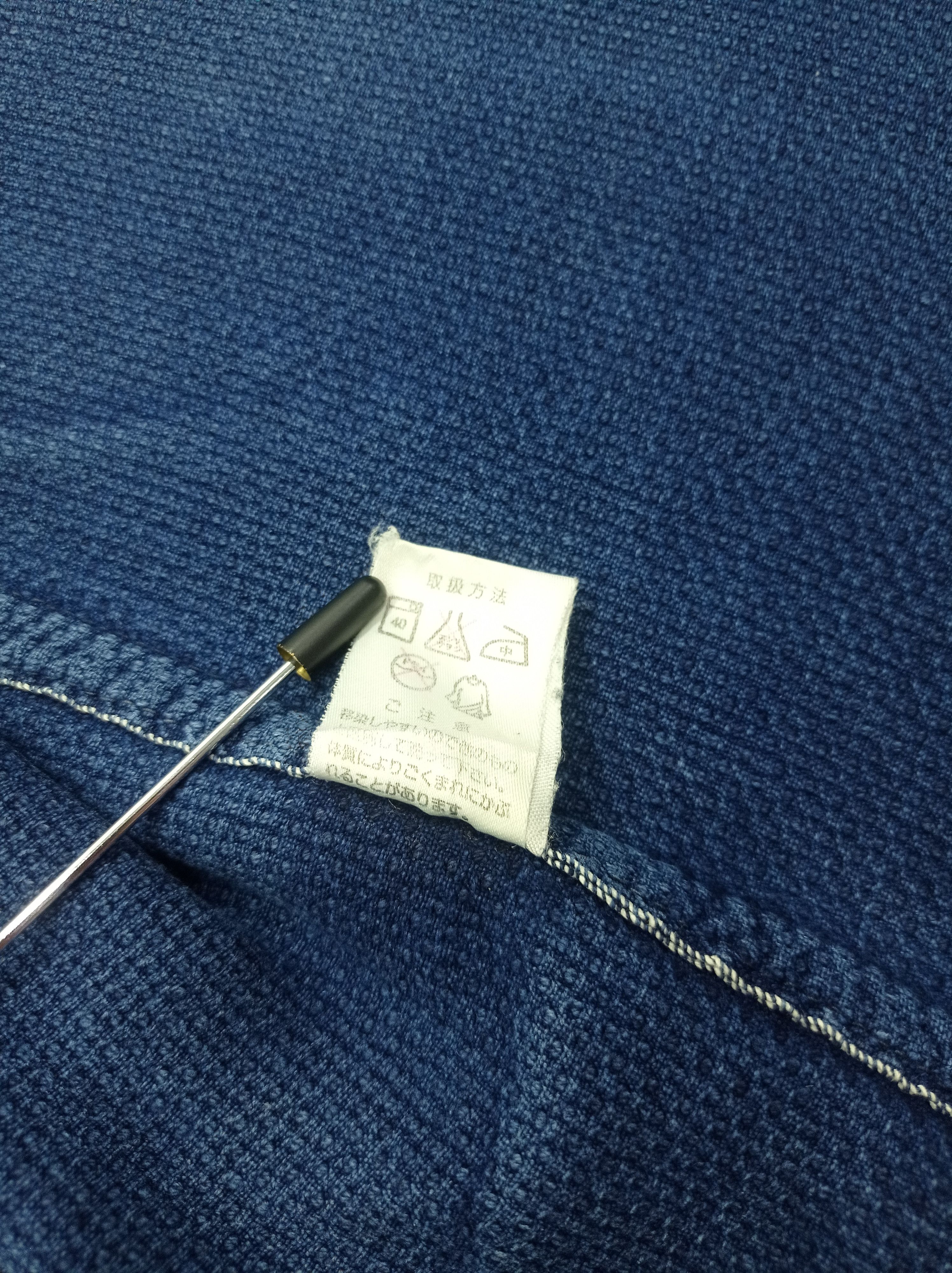 Japanese Brand Vintage Kimono Indigo Boro Size US M / EU 48-50 / 2 - 4 Thumbnail