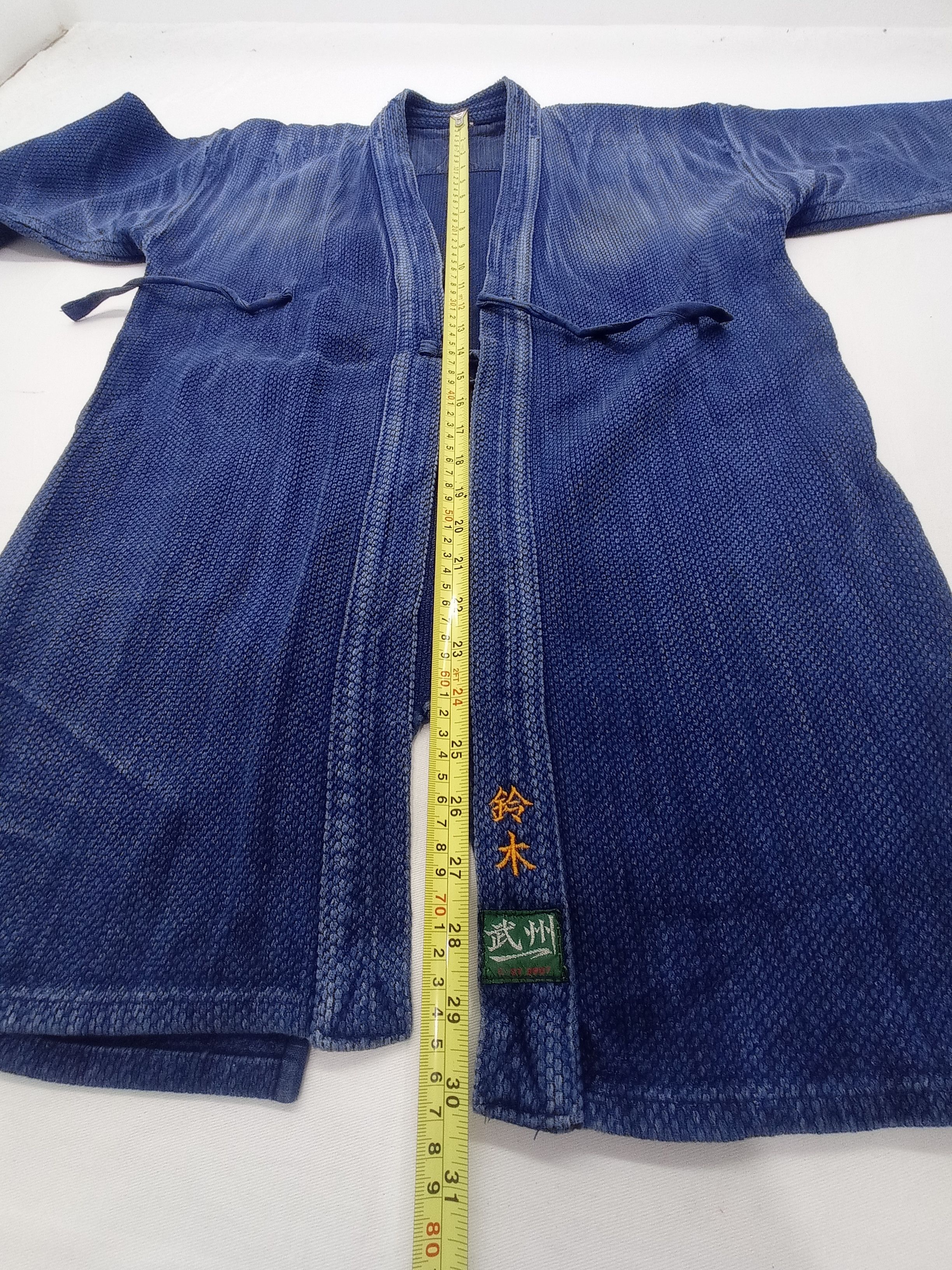 Japanese Brand Vintage Kimono Indigo Boro Size US M / EU 48-50 / 2 - 11 Thumbnail