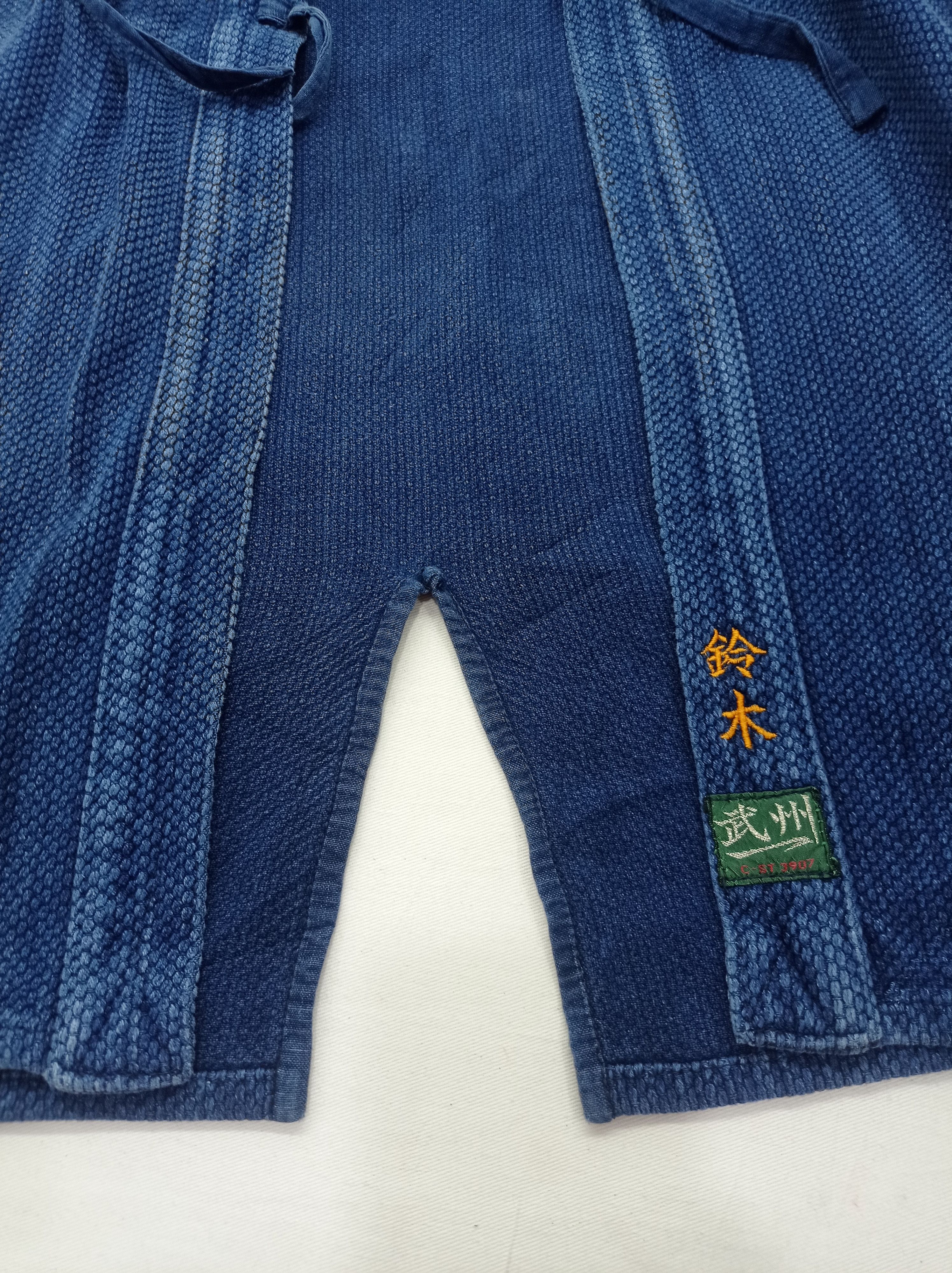 Japanese Brand Vintage Kimono Indigo Boro Size US M / EU 48-50 / 2 - 6 Thumbnail