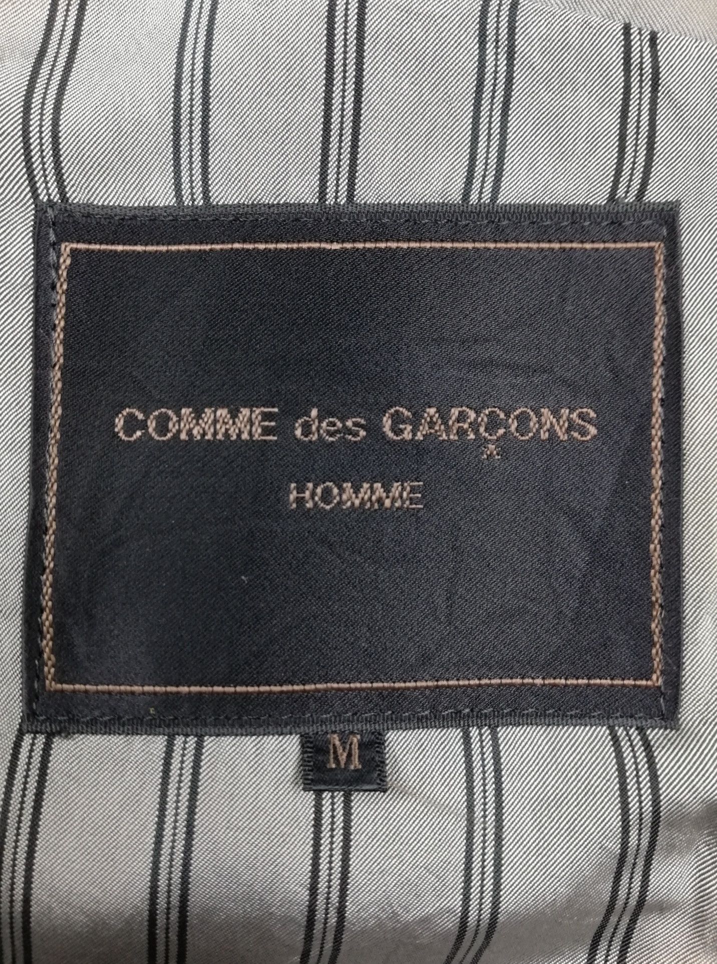 Comme des Garcons × Comme des Garcons Homme Plus 🔥Archival CDGH 1980's Black Wool Heavy Duffle Coat Jacket Size US M / EU 48-50 / 2 - 10 Thumbnail