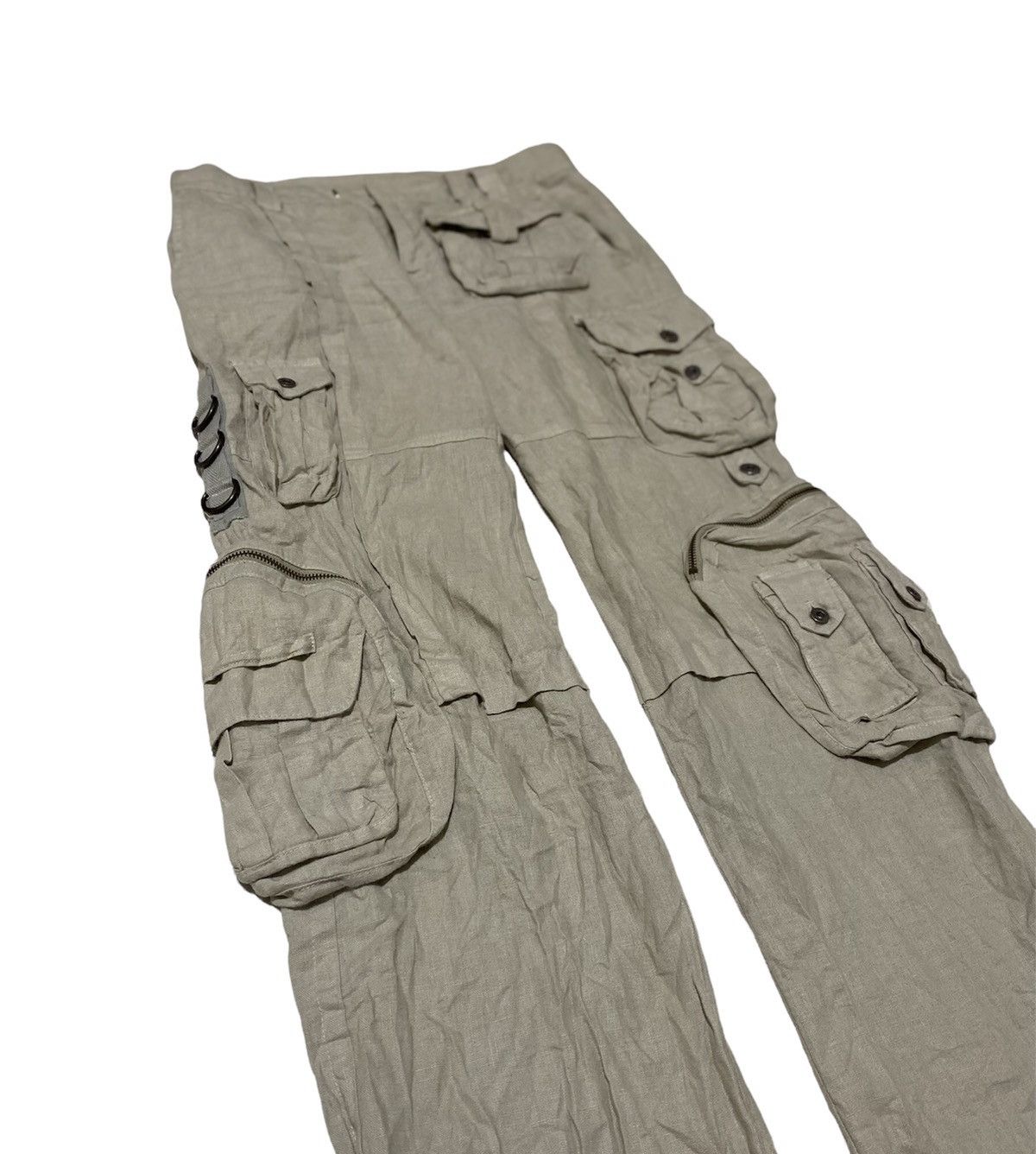 Japanese Brand × LE CIEL BLEU Le Ciel Bleu Multipocket Cargo Low Rise Pants Size US 28 / EU 44 - 3 Thumbnail