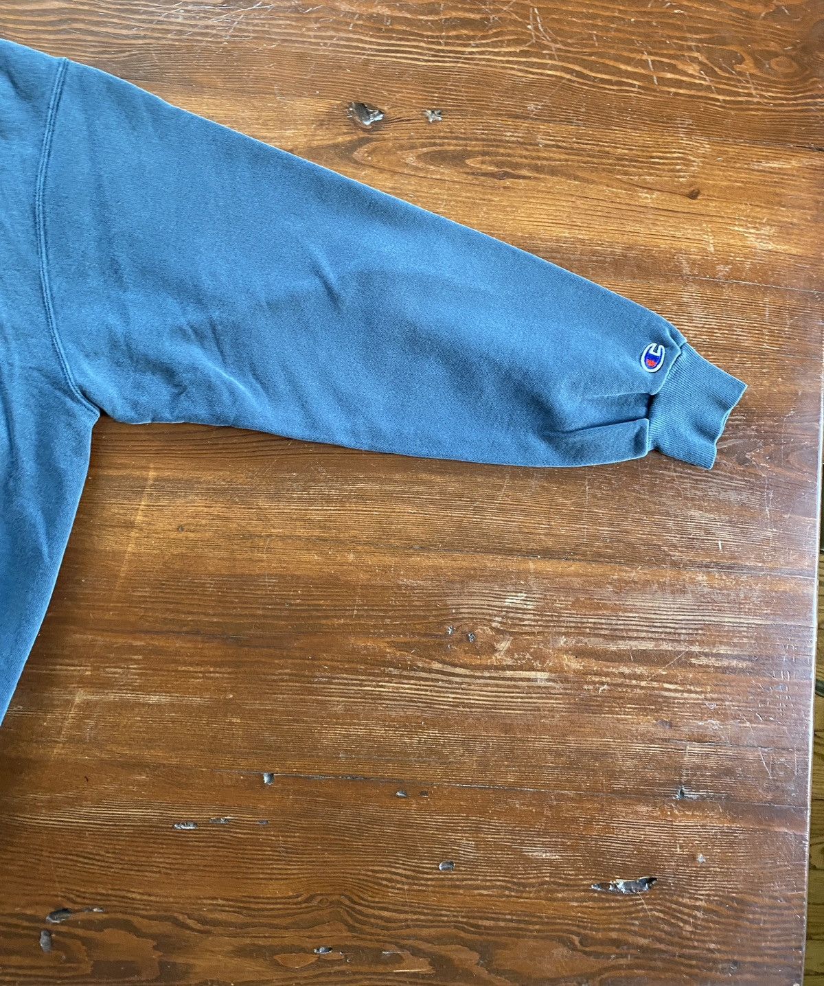 Champion Vintage 90’s Champion Grayish Blue Crewneck Sweatshirt Size US XL / EU 56 / 4 - 8 Thumbnail