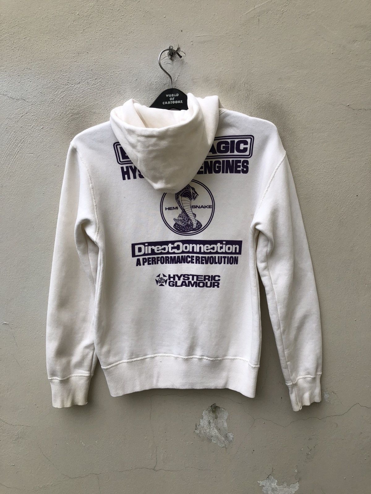 Hysteric Glamour Vintage 2000s HG Black Magic Racing Engines Hoodie Sweater Size US M / EU 48-50 / 2 - 5 Thumbnail