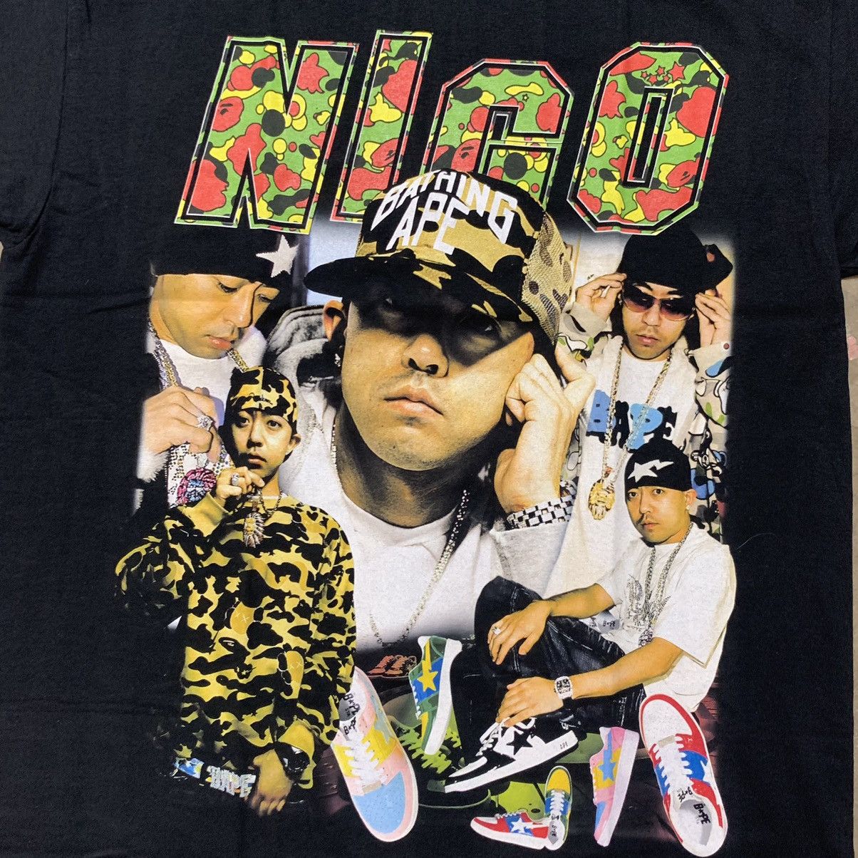 Nigo Nigo Bootleg Tee M L XL XXL Bape Human Made Aape Size US L / EU 52-54 / 3 - 2 Thumbnail