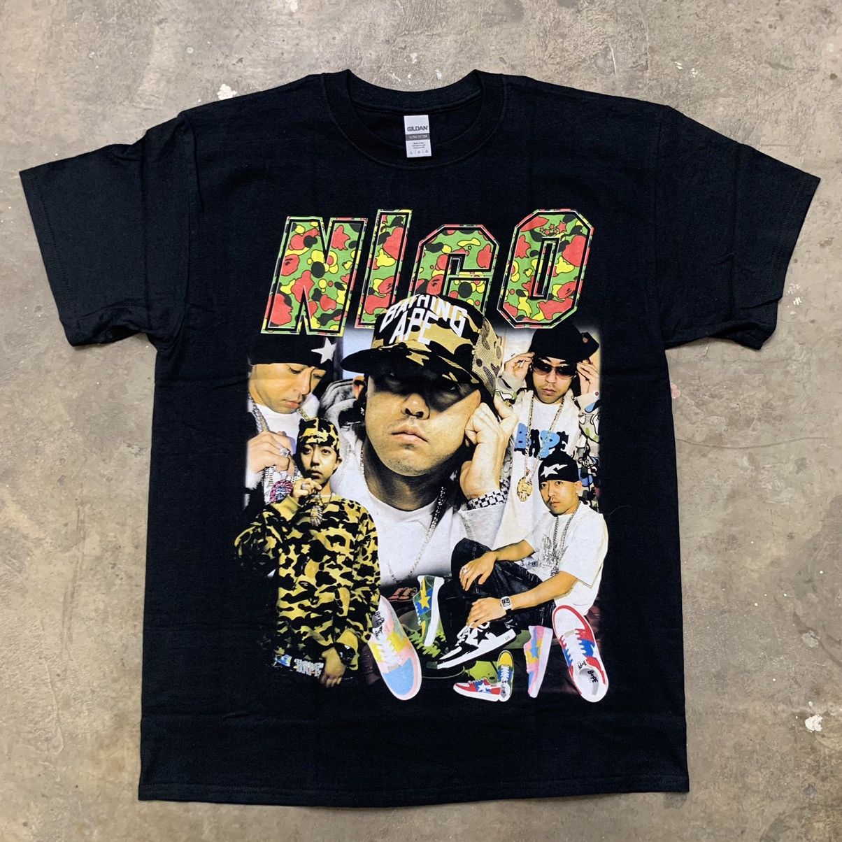 Nigo Nigo Bootleg Tee M L XL XXL Bape Human Made Aape Size US L / EU 52-54 / 3 - 1 Thumbnail