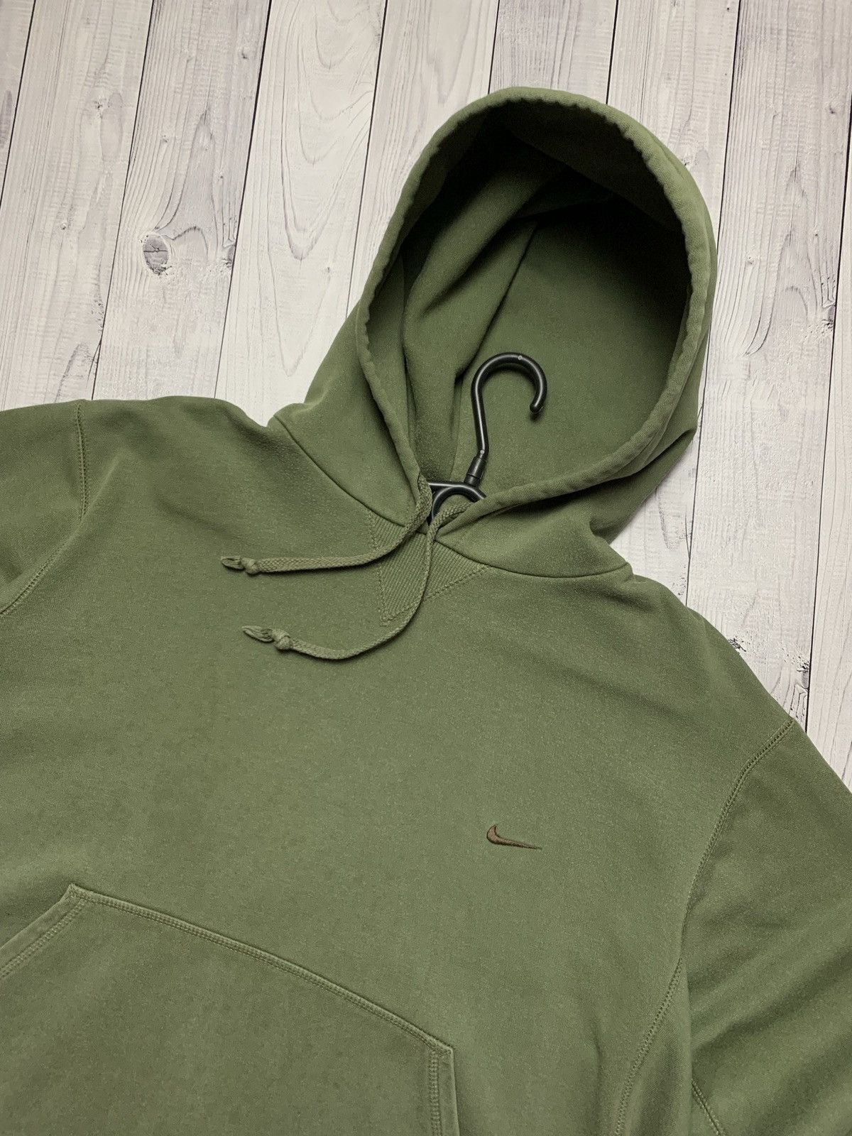 Nike × Vintage Vintage Hoodie Nike size L logo Size US L / EU 52-54 / 3 - 2 Thumbnail