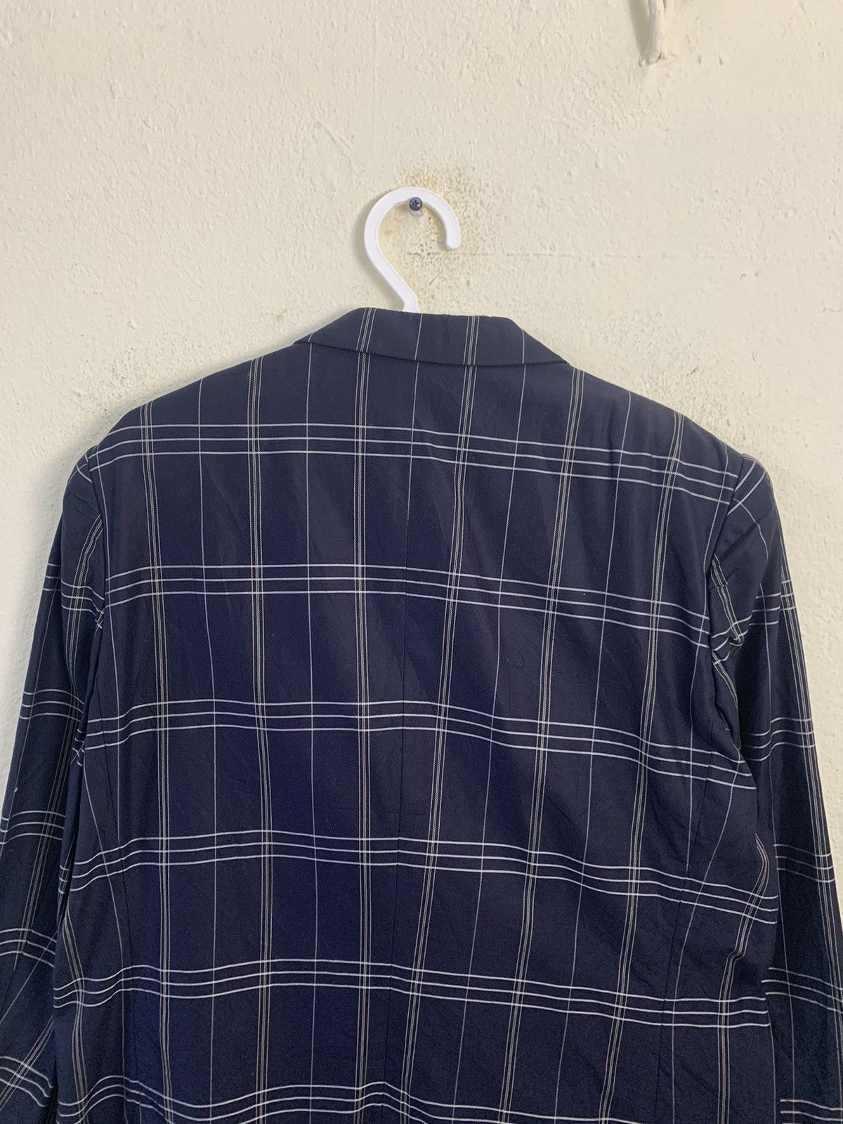 Burberry Burberrys’ Plaid Blazer Jacket Size L / US 10 / IT 46 - 9 Thumbnail