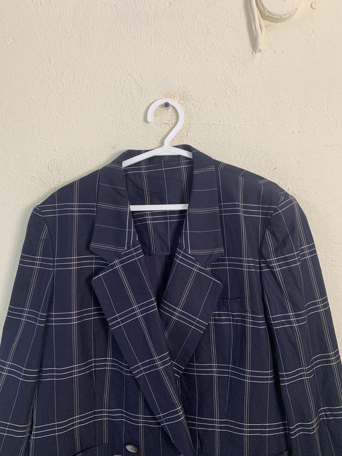 Burberry Burberrys’ Plaid Blazer Jacket Size L / US 10 / IT 46 - 4 Thumbnail