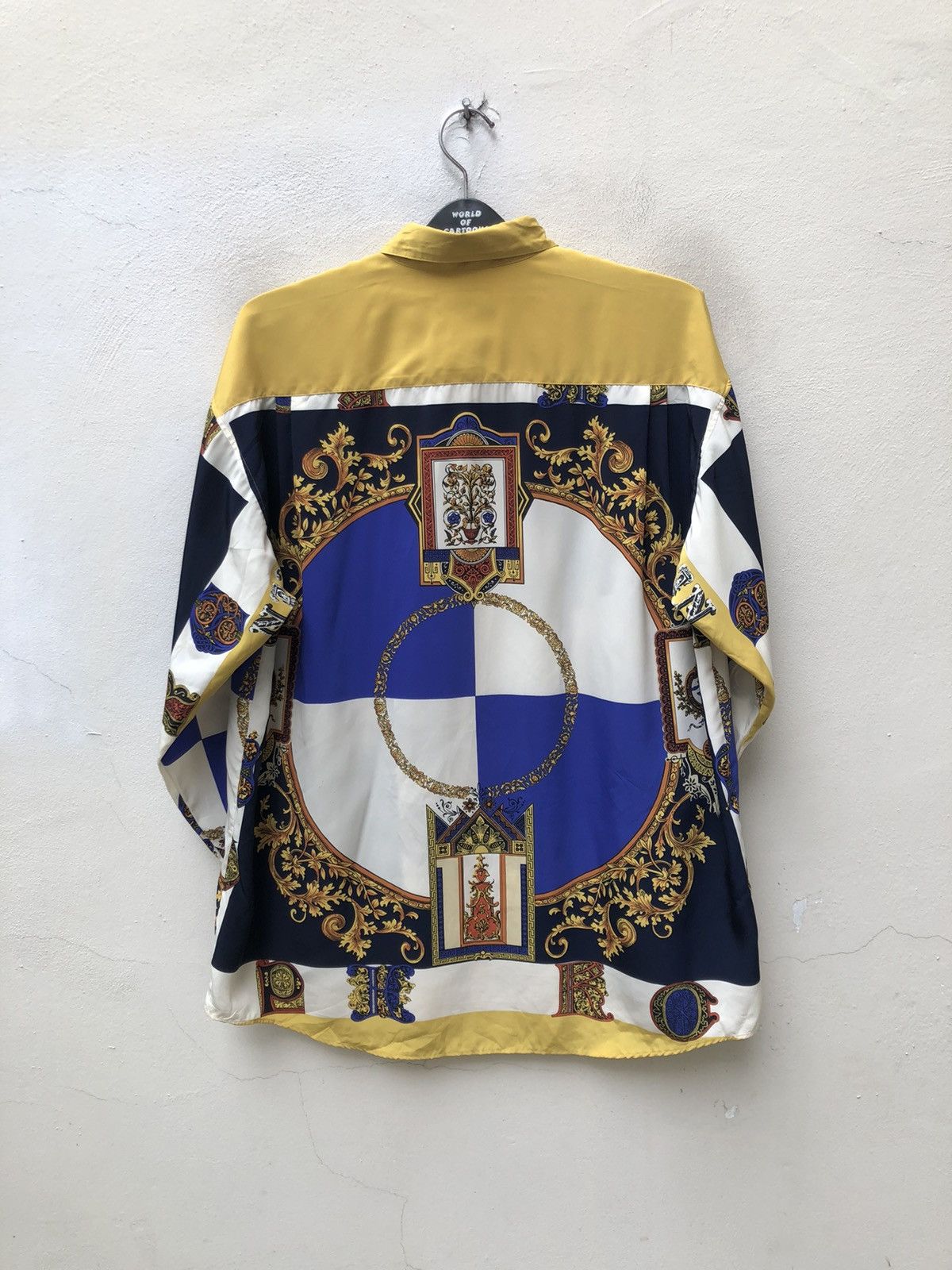 Vintage Vintage ZANOBETTI Made in Japan Baroque Shirt Size US L / EU 52-54 / 3 - 16 Thumbnail