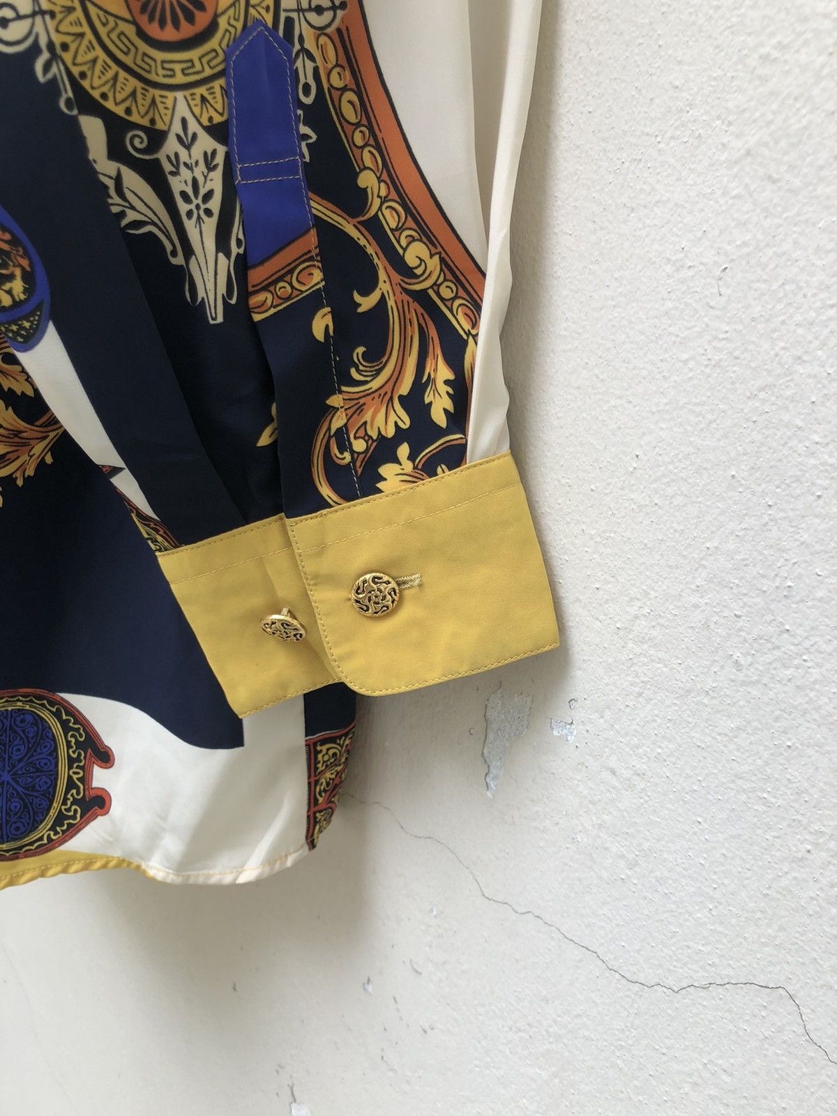 Vintage Vintage ZANOBETTI Made in Japan Baroque Shirt Size US L / EU 52-54 / 3 - 20 Thumbnail