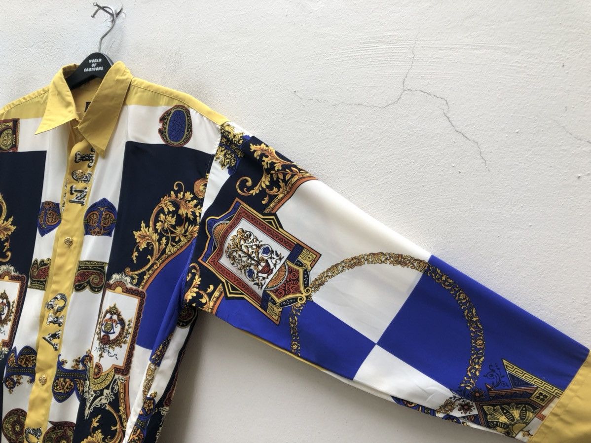 Vintage Vintage ZANOBETTI Made in Japan Baroque Shirt Size US L / EU 52-54 / 3 - 13 Thumbnail