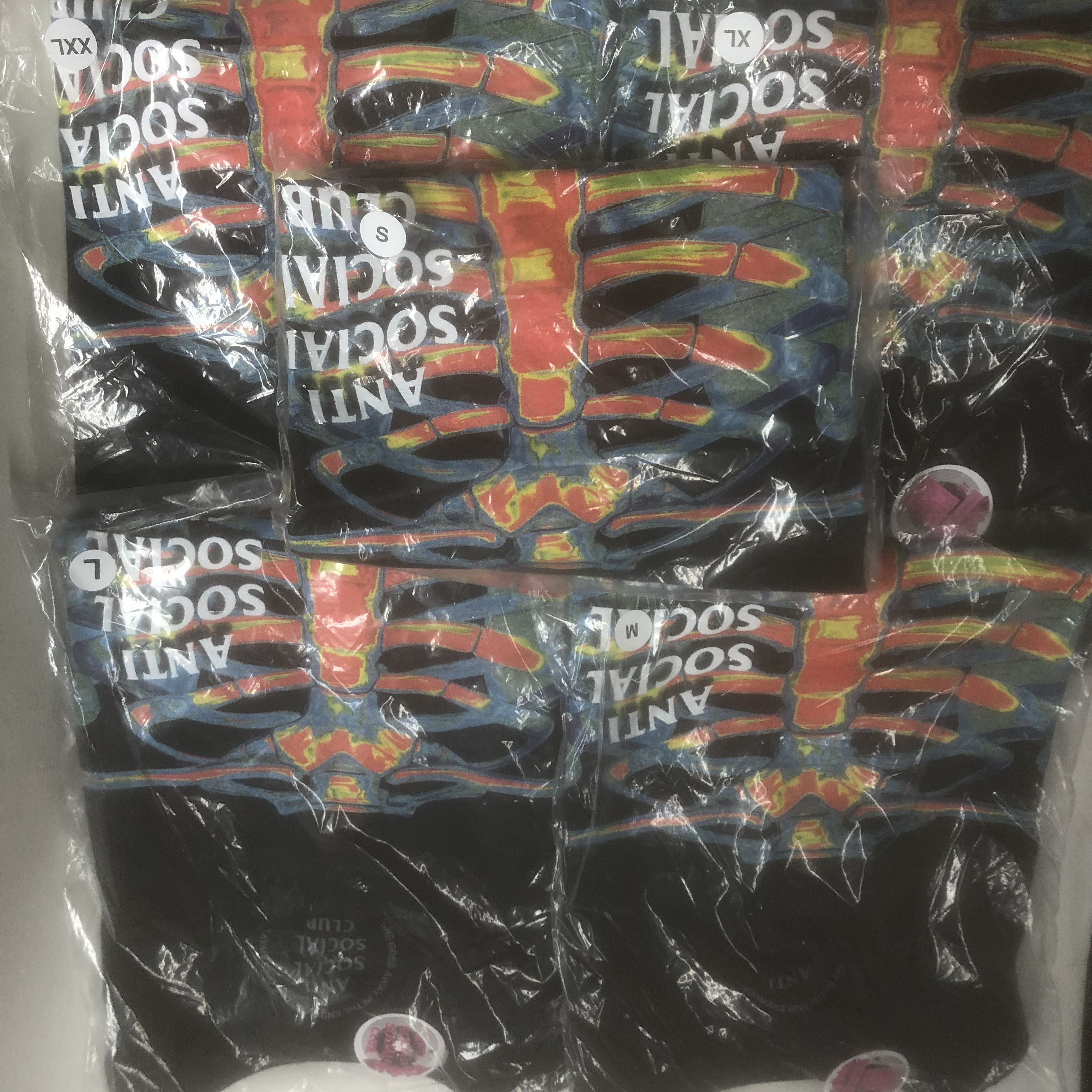 Anti Social Social Club × Members Only DS Weekly Exclusive ASSC Blow to the Chest Black Tee Bape Size US L / EU 52-54 / 3 - 7 Thumbnail