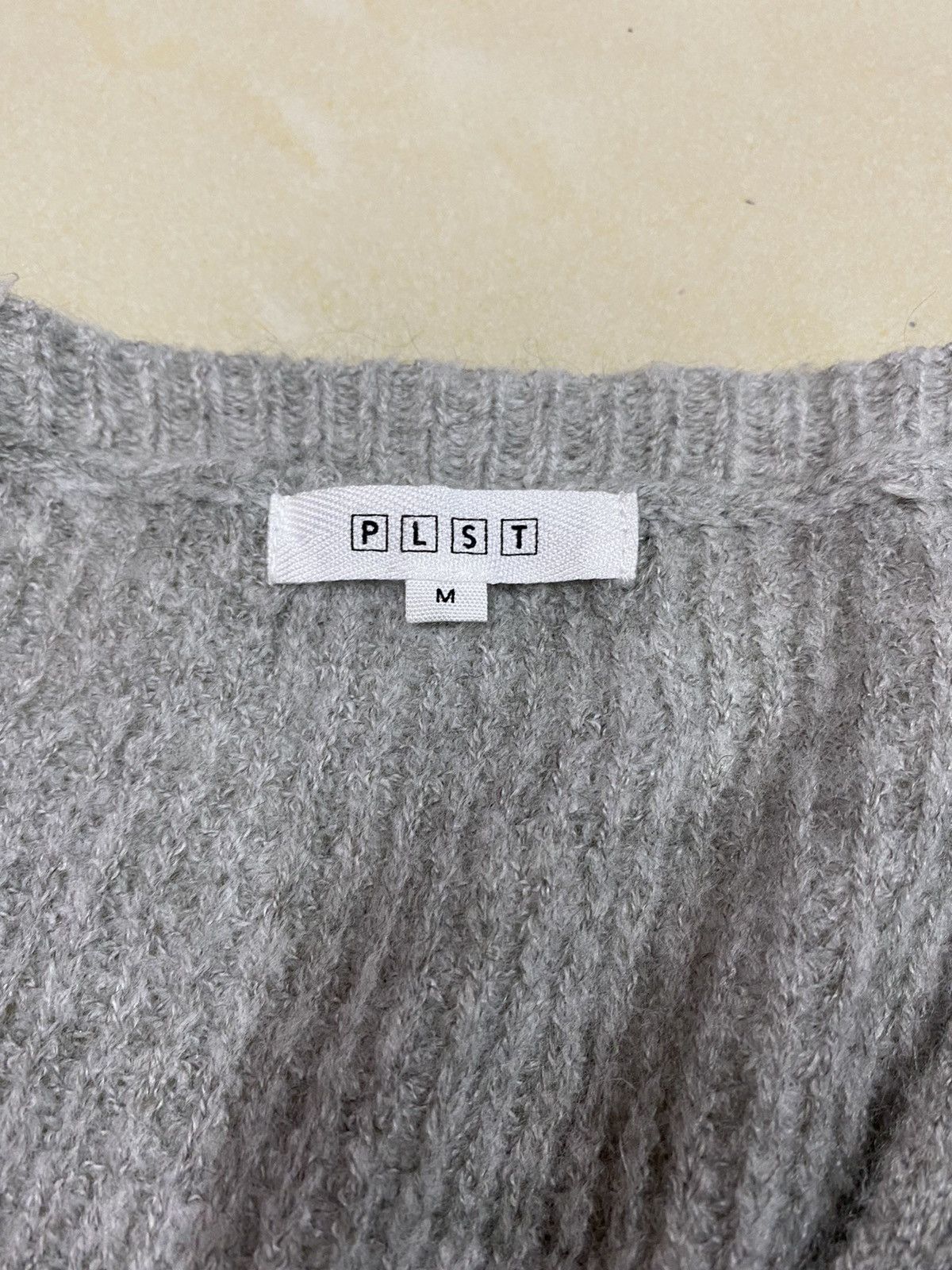 Issey Miyake × Japanese Brand Japanese Brand PLST Crop Cardigan Size US M / EU 48-50 / 2 - 4 Thumbnail