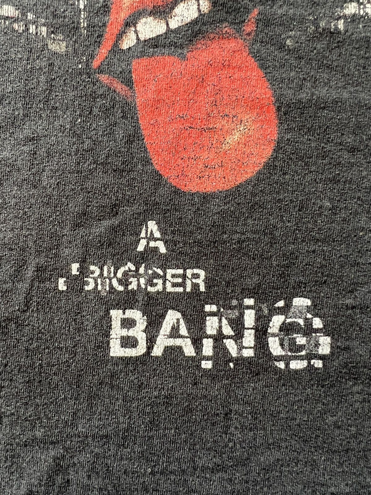 Band Tees Vintage 2000s The Rolling Stones Black Tee (Pink Floyd) Size US L / EU 52-54 / 3 - 6 Thumbnail