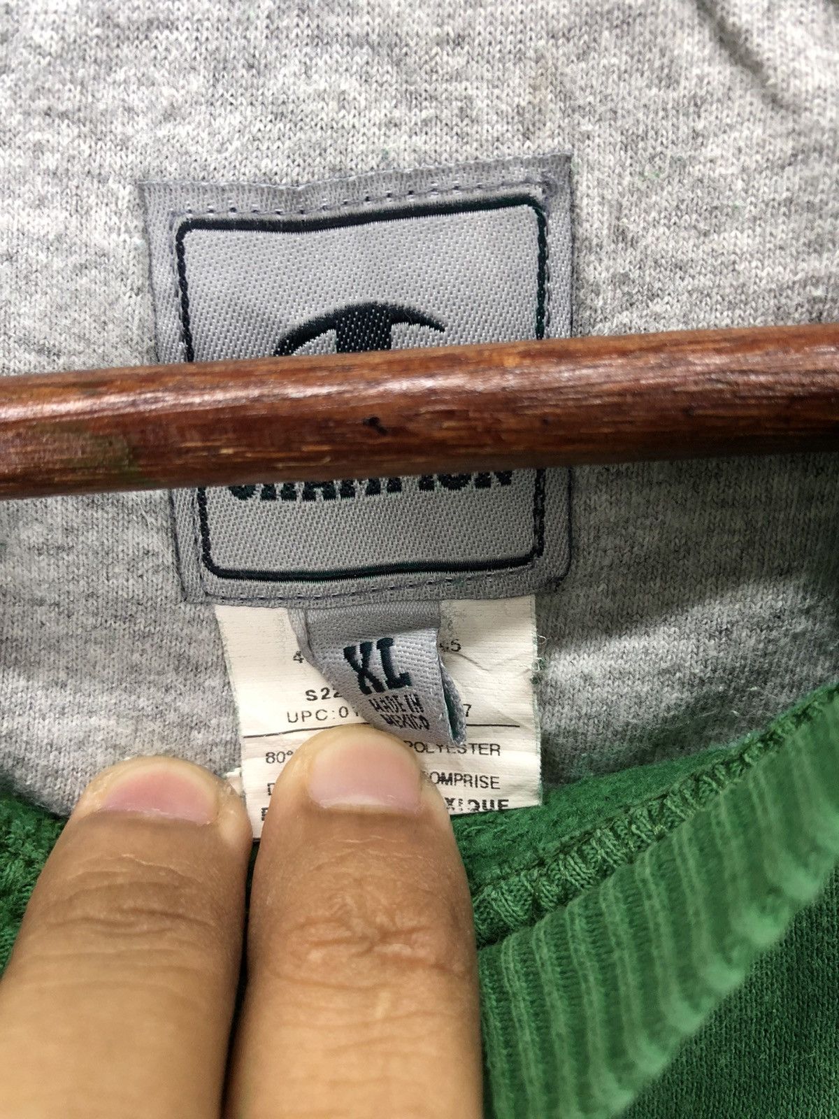 Champion × Vintage Vintage 90s Champion Crewneck Size US XL / EU 56 / 4 - 4 Thumbnail