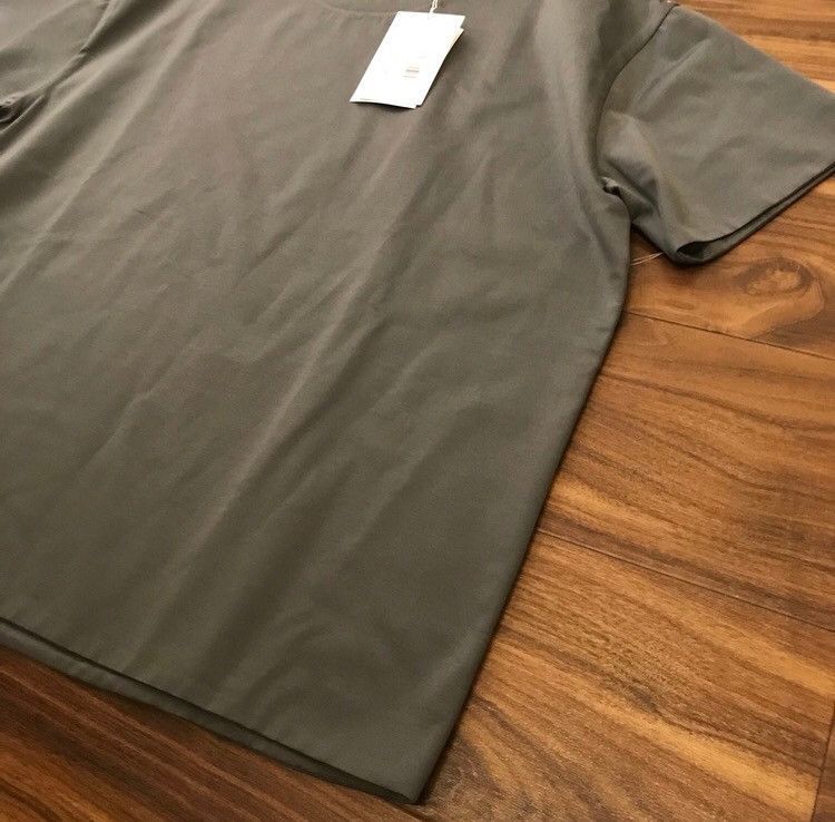 Valentino Grey SS Double Layer Tee With Back Stud Size US XXL / EU 58 / 5 - 5 Thumbnail