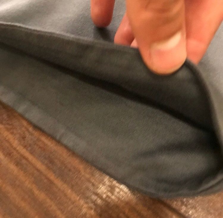 Valentino Grey SS Double Layer Tee With Back Stud Size US XXL / EU 58 / 5 - 6 Thumbnail