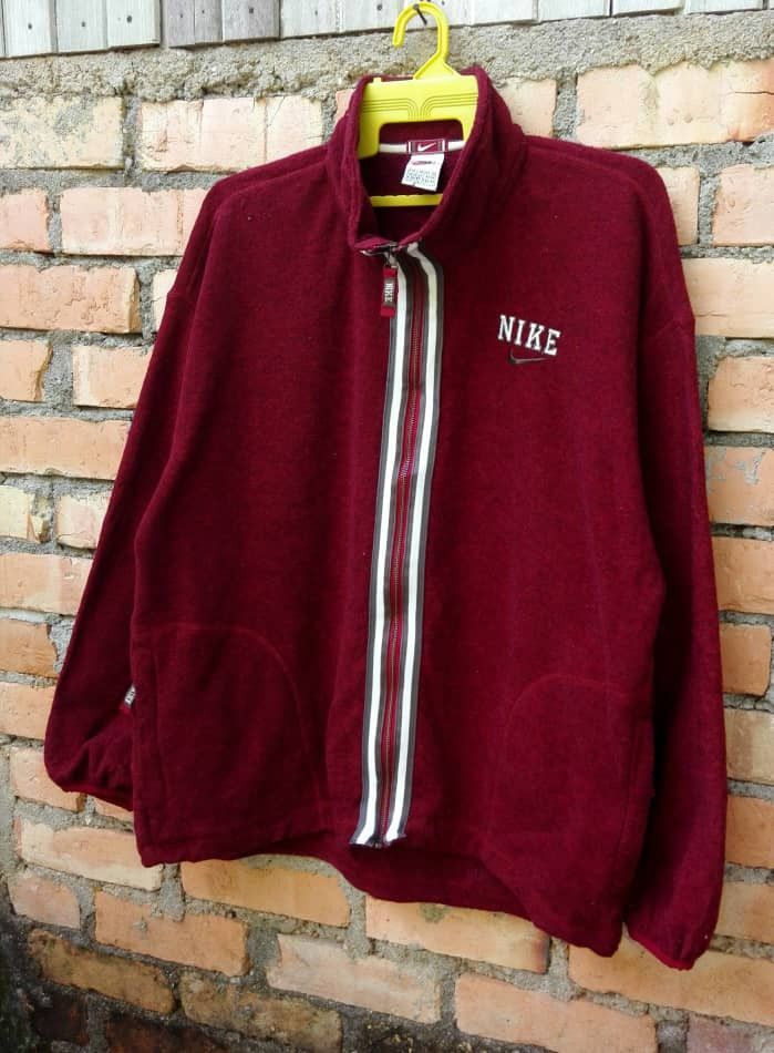Nike × Vintage Nike Sweater Fleece Large Size Size US L / EU 52-54 / 3 - 2 Thumbnail