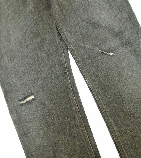 Levi's × Vintage 80s Vintage Levis 501 Grey Made In USA Distressed Jeans Size US 29 - 5 Thumbnail