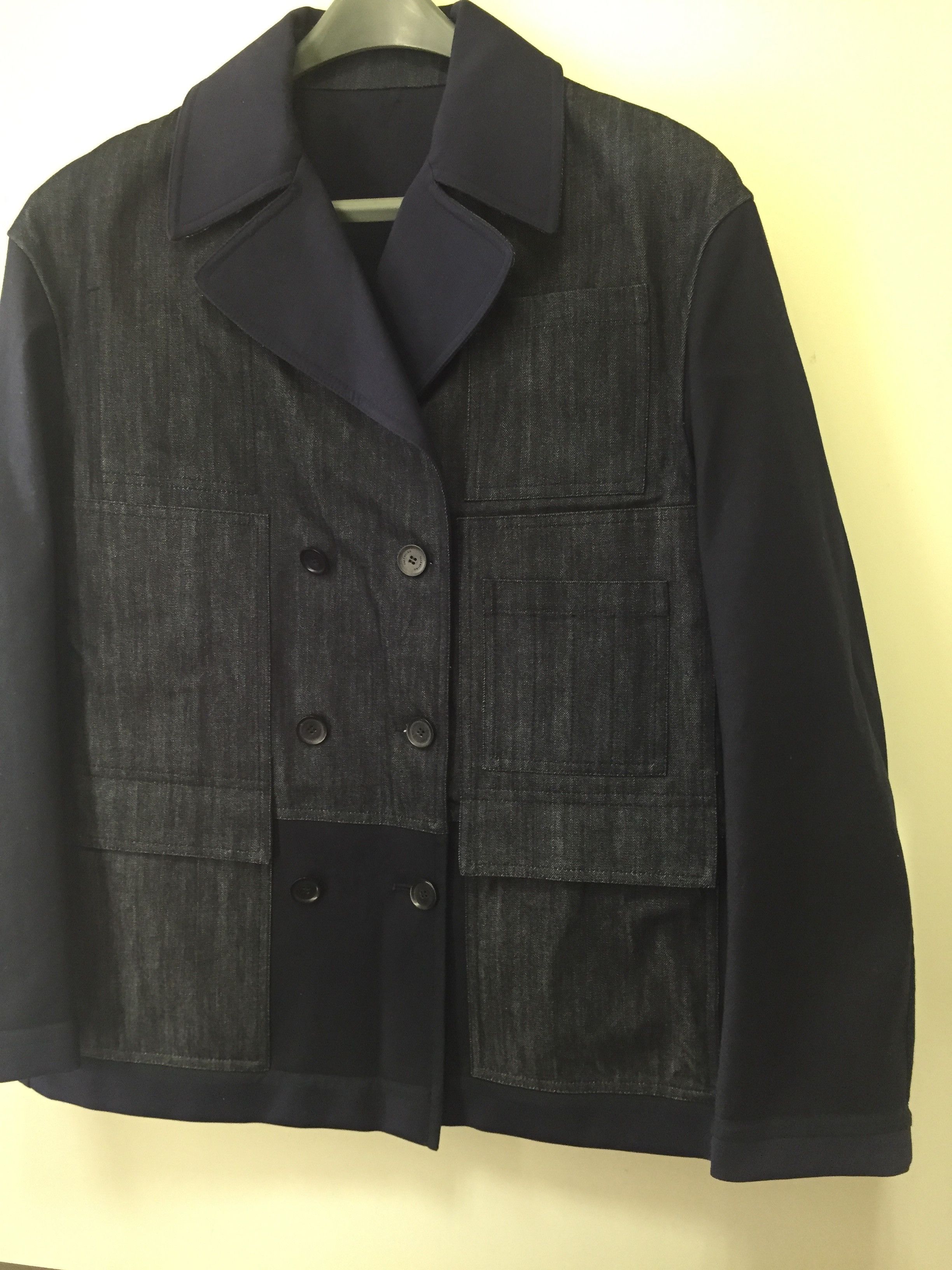 Valentino Denim Blue Patch Jacket Size US S / EU 44-46 / 1 - 5 Thumbnail