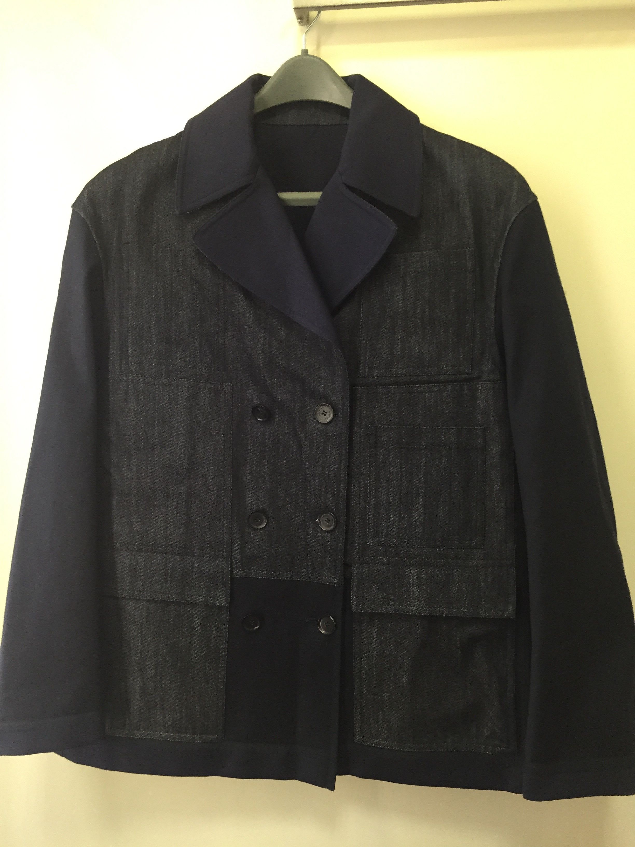 Valentino Denim Blue Patch Jacket Size US S / EU 44-46 / 1 - 2 Thumbnail