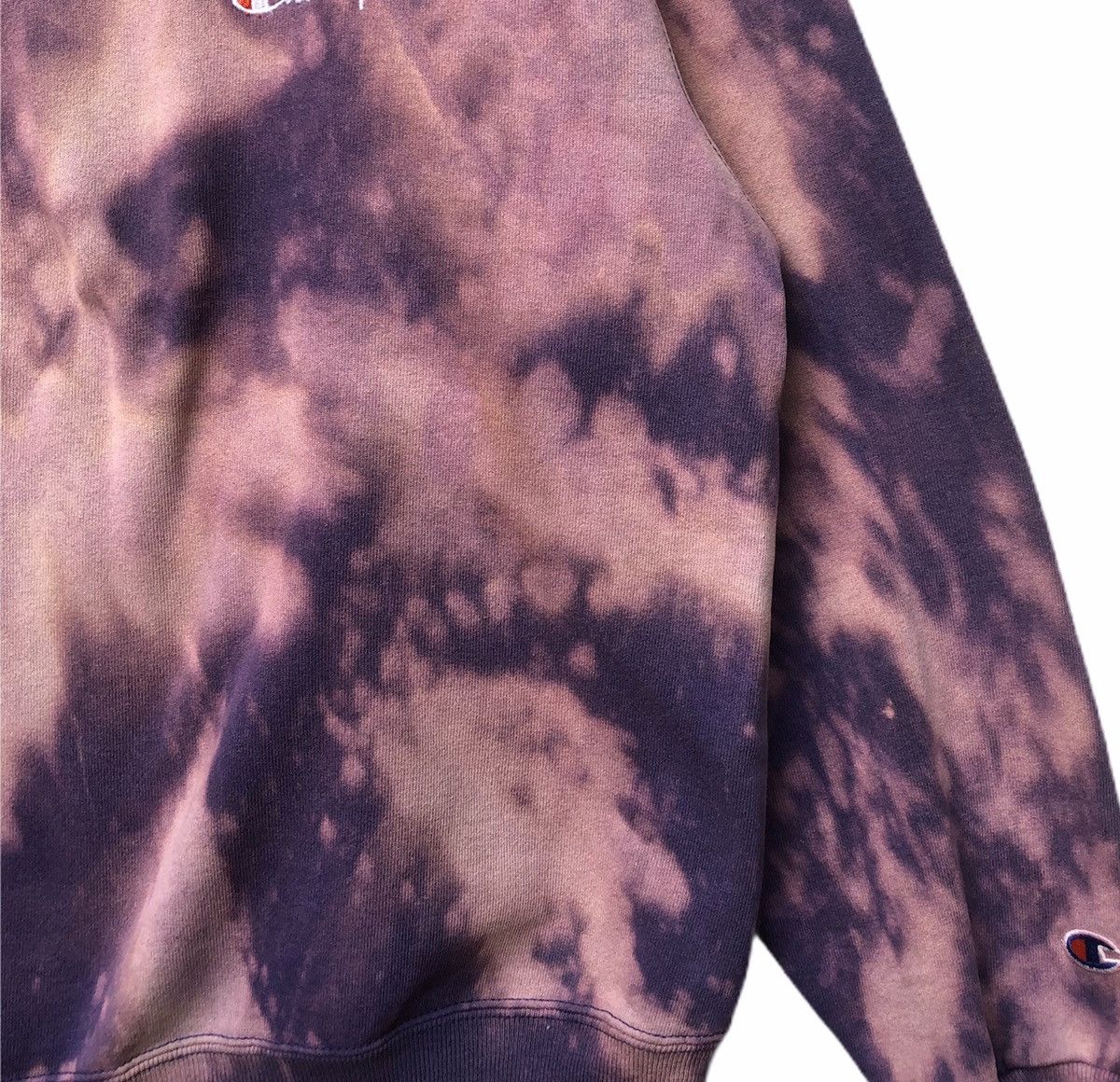 Champion × Vintage Champion Acid Wash Crewneck Size US L / EU 52-54 / 3 - 3 Thumbnail