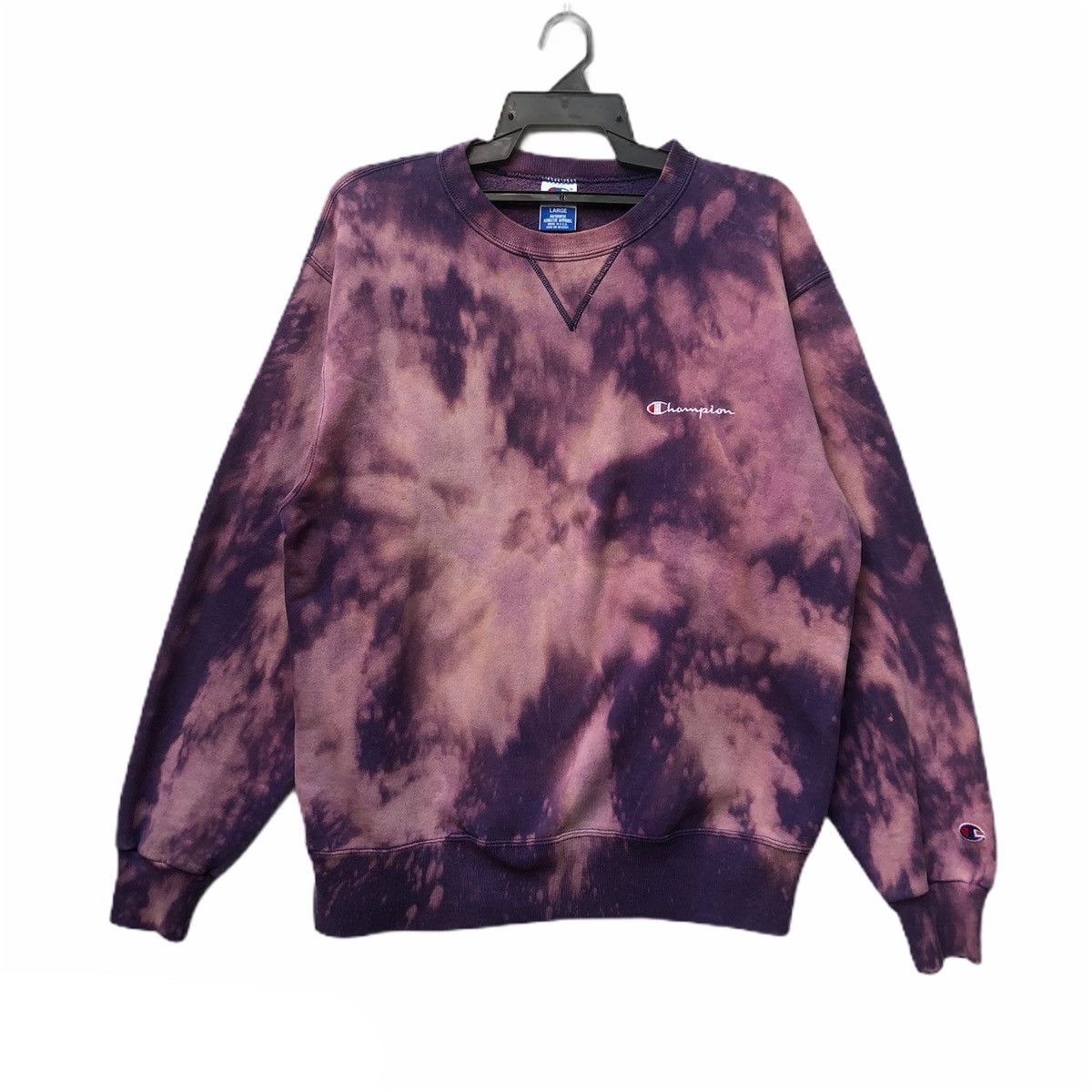 Champion × Vintage Champion Acid Wash Crewneck Size US L / EU 52-54 / 3 - 1 Thumbnail