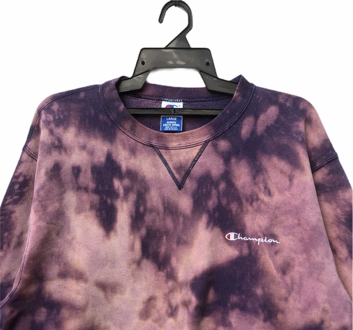 Champion × Vintage Champion Acid Wash Crewneck Size US L / EU 52-54 / 3 - 2 Thumbnail