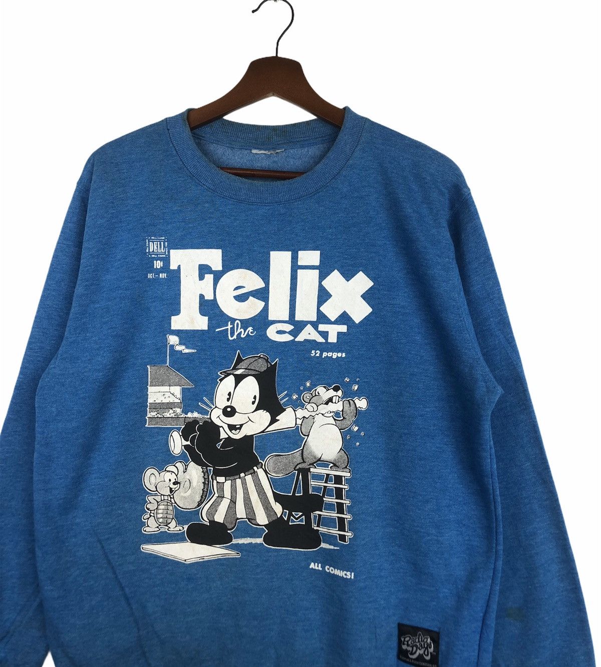 Cartoon Network × Vintage VINTAGE FELIX THE CAT CREWNECK Size US M / EU 48-50 / 2 - 2 Thumbnail