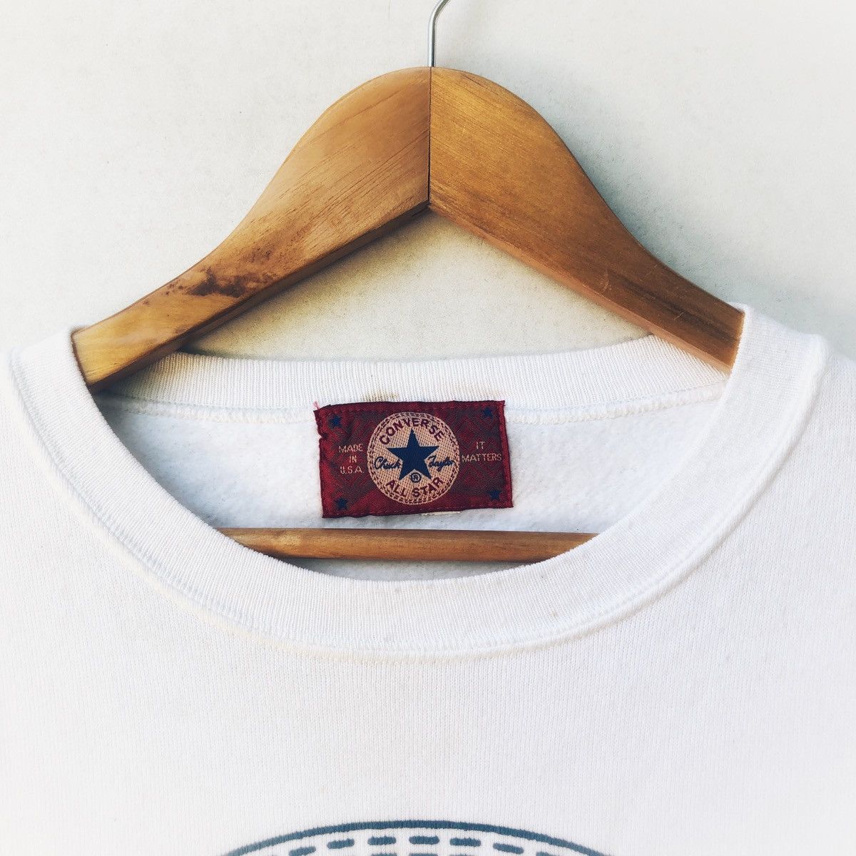 Converse × Vintage Vintage Converse Crewneck Sweater Size US S / EU 44-46 / 1 - 3 Thumbnail