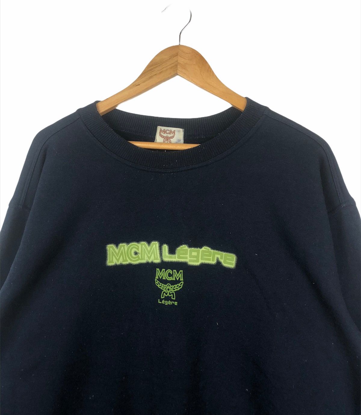 MCM Vintage 90s Mode Creation Munich MCM Legere Crewneck Size US L / EU 52-54 / 3 - 3 Thumbnail