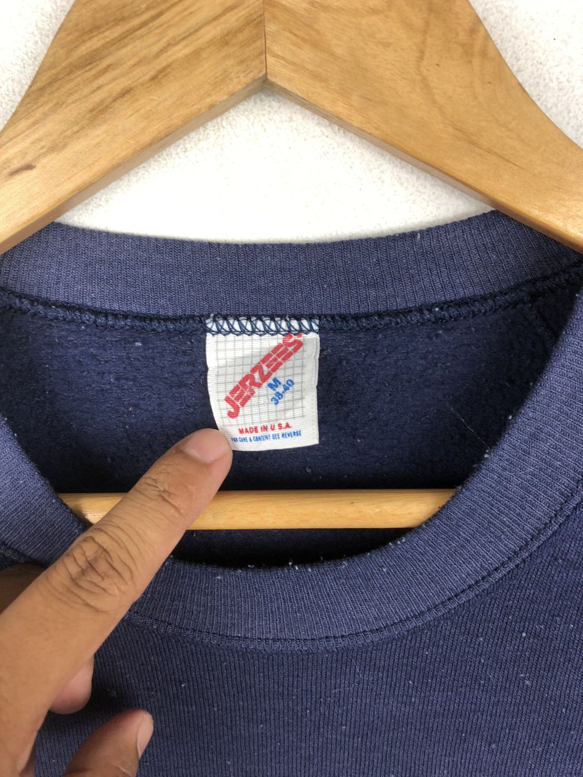 NFL × Vintage Vintage 80s West Virginia Mountaineers Crewneck Size US M / EU 48-50 / 2 - 5 Thumbnail
