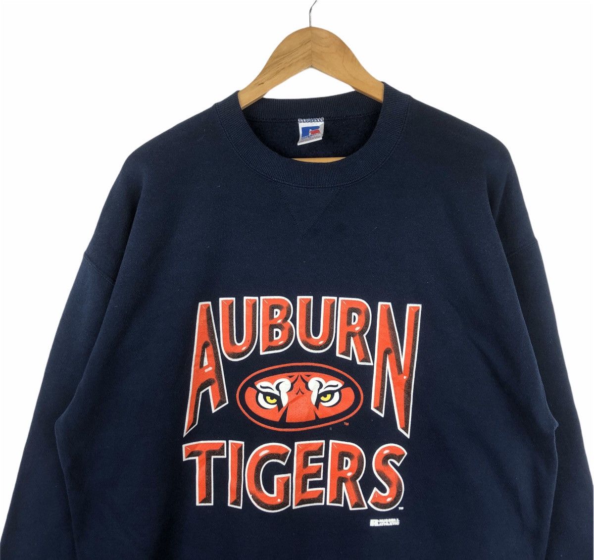 NCAA × Vintage Vintage University Auburn Tigers football NCAA Crewneck Size US M / EU 48-50 / 2 - 2 Thumbnail