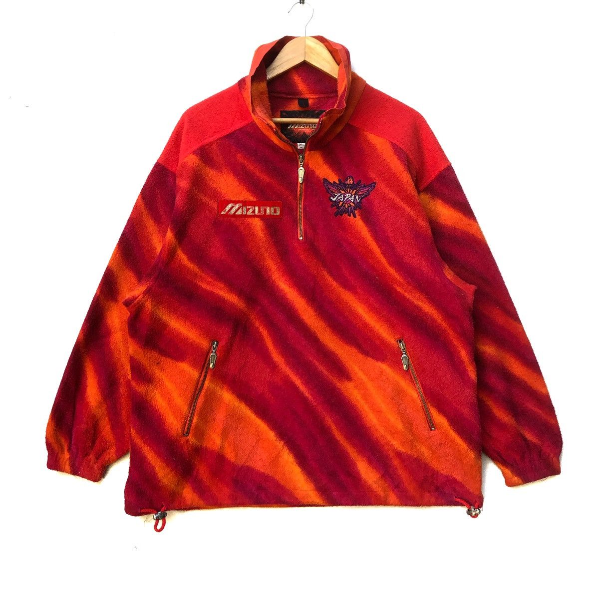 Designer × Mizuno × Vintage VINTAGE MIZUNO SPORTSWEAR FLEECE JACKET Size US L / EU 52-54 / 3 - 1 Thumbnail