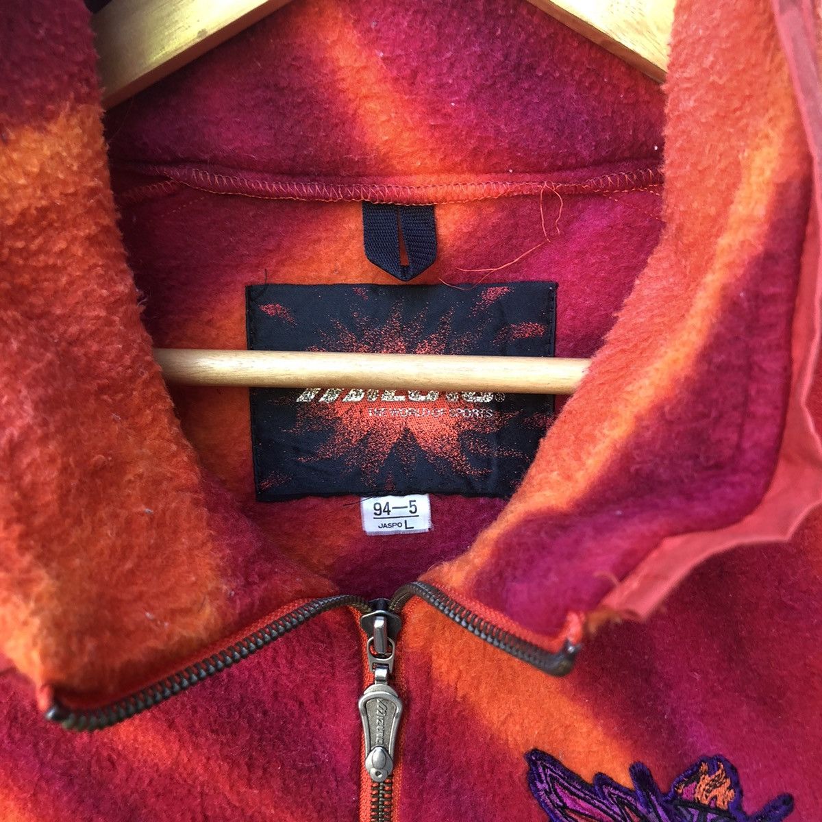 Designer × Mizuno × Vintage VINTAGE MIZUNO SPORTSWEAR FLEECE JACKET Size US L / EU 52-54 / 3 - 4 Thumbnail