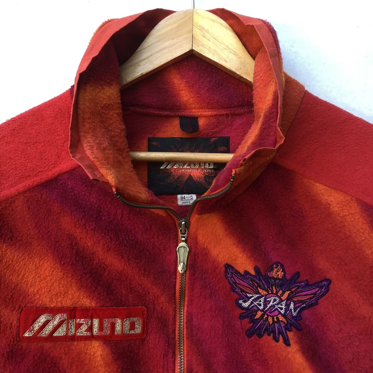 Designer × Mizuno × Vintage VINTAGE MIZUNO SPORTSWEAR FLEECE JACKET Size US L / EU 52-54 / 3 - 3 Thumbnail