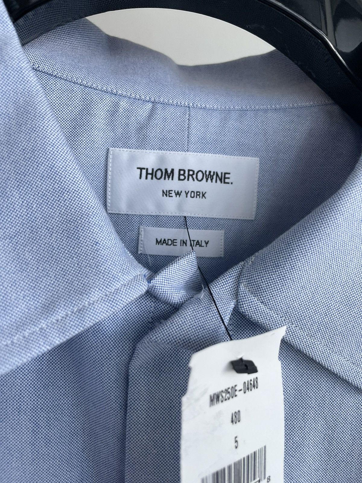 Thom Browne Rare Limited Runway TB Short Sleeve Ocean Appliqué Shirt Size US XXL / EU 58 / 5 - 10 Thumbnail