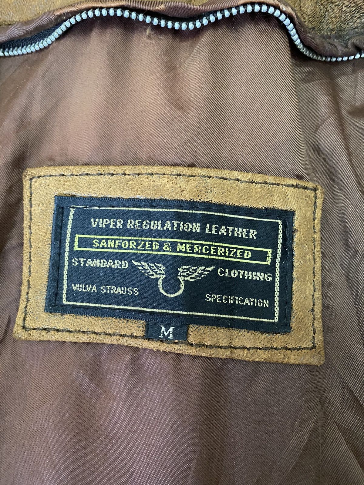 Schott GRAIL🔥 OG VULVA STRAUSS SHEARLING LEATHER JACKET Size US M / EU 48-50 / 2 - 8 Thumbnail