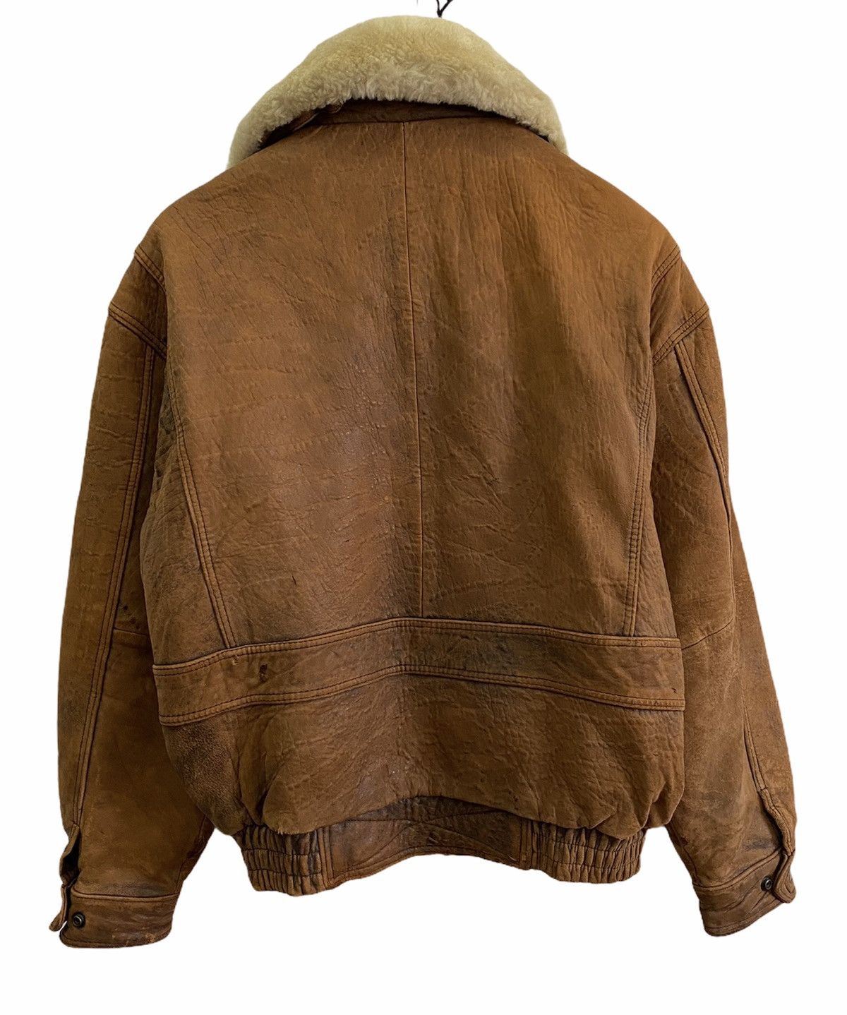 Schott GRAIL🔥 OG VULVA STRAUSS SHEARLING LEATHER JACKET Size US M / EU 48-50 / 2 - 4 Thumbnail